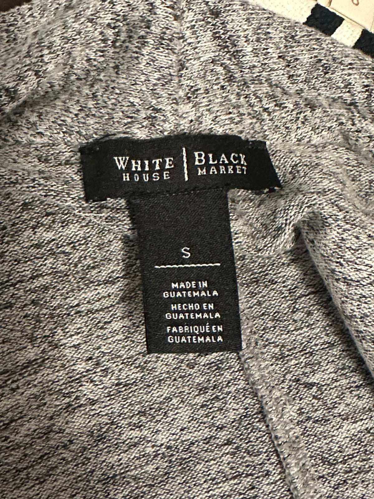 White House Black Market shawl collar open cardigan sweater duster Size Small