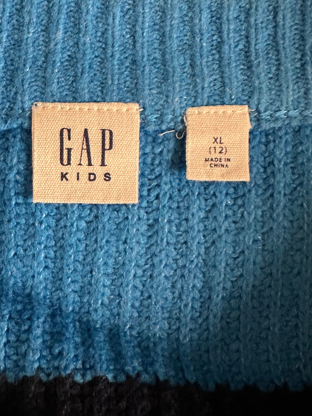 GAP Kids multicolored colorblock striped pullover knit sweater XL(12) dopemine