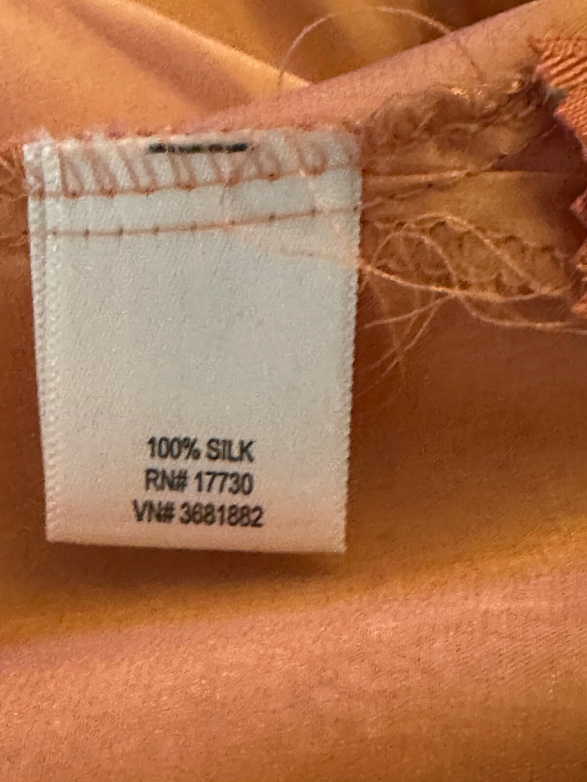 Proenza Schouler for Target coral cream 100% silk peplum cami top Size XS