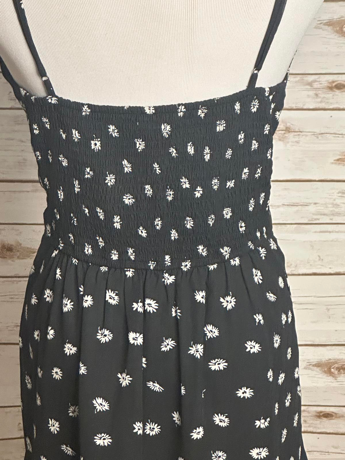 Abercrombie & Fitch Y2K floral spaghetti strap empire waist mini dress Size L