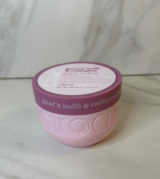 Ciroa Goat's Milk & Collagen body scrub (Brighten)