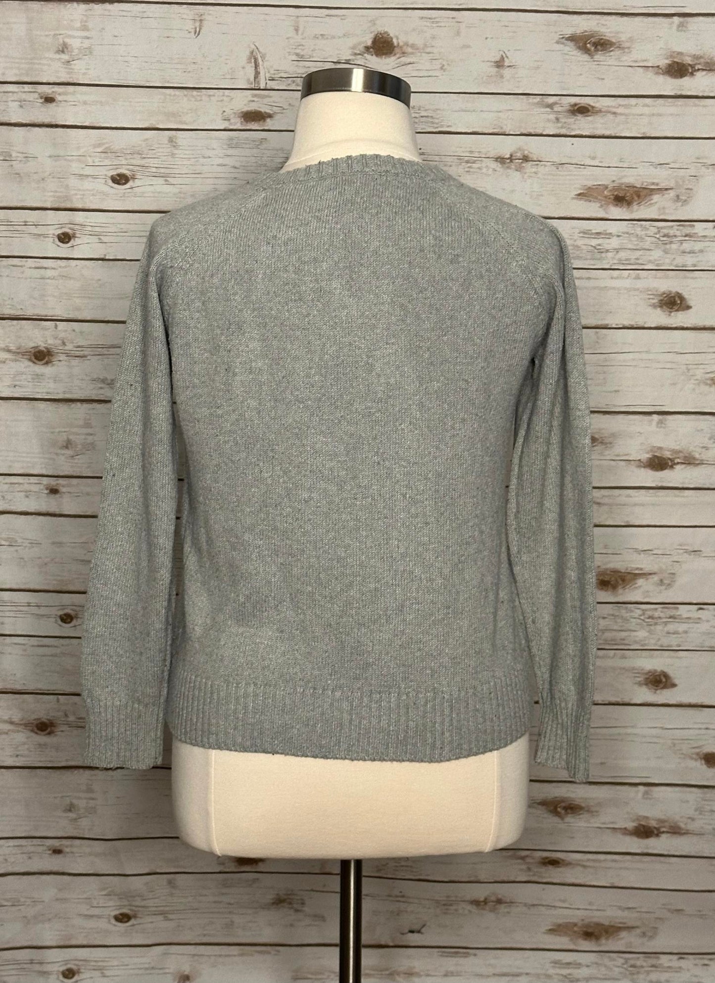 Simply Southern Collection Heart cable knit sweater Size XL