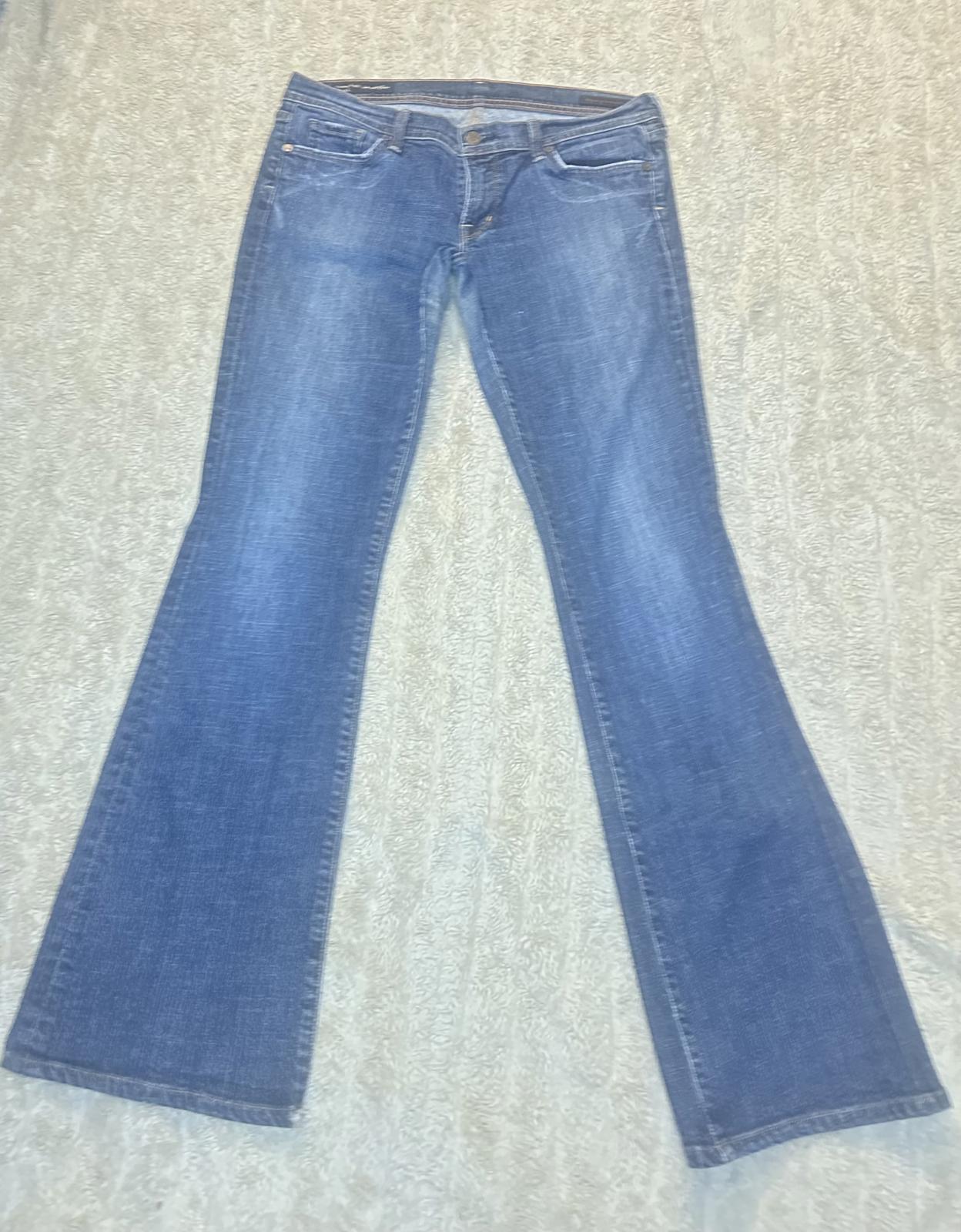Citizens of Humanity Y2K Simone #105 medium wash low waist flare jeans Size 32