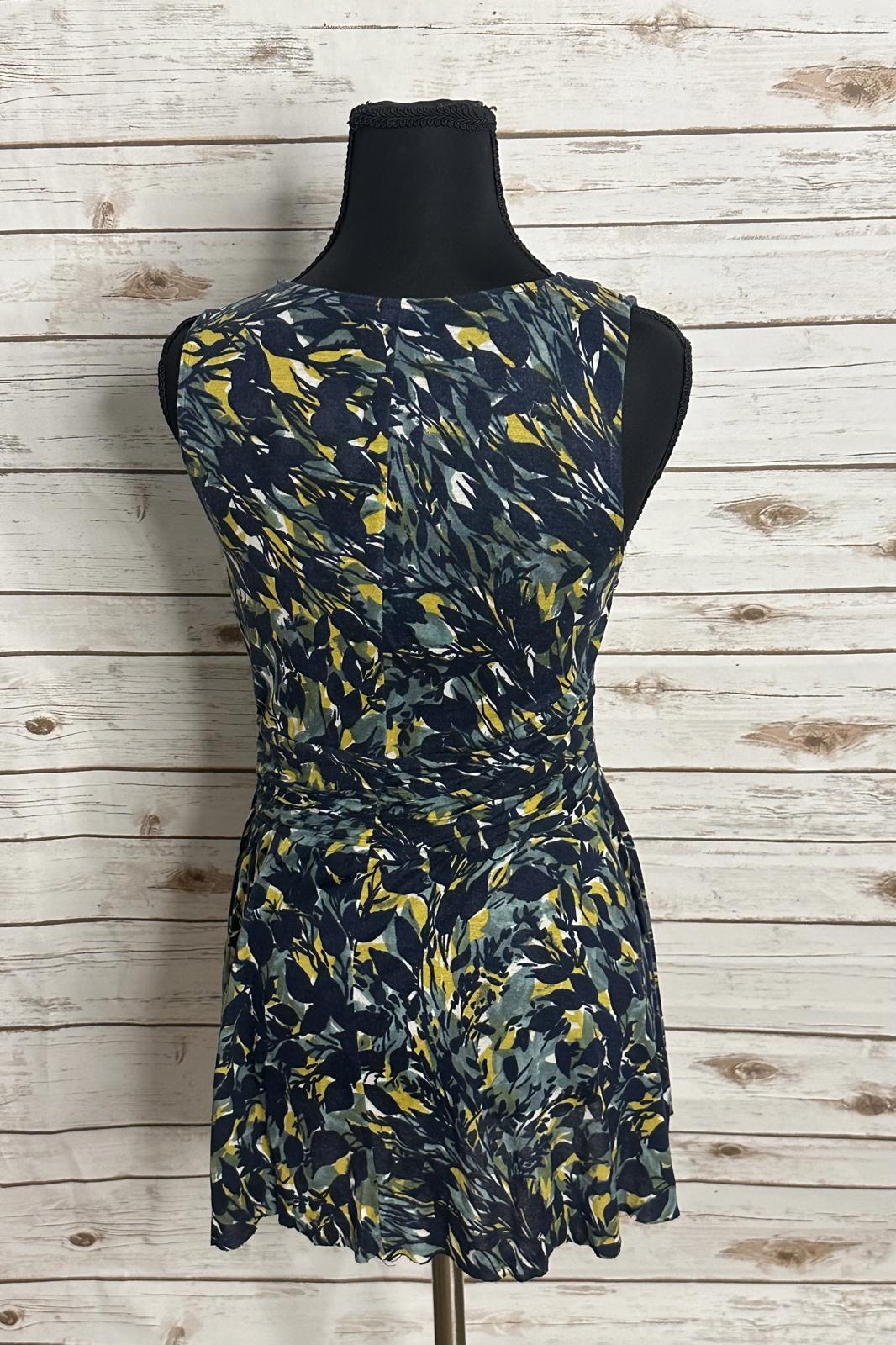 Anthropologie Deletta V-neck sleeveless empire top/tunic/dress Size XS