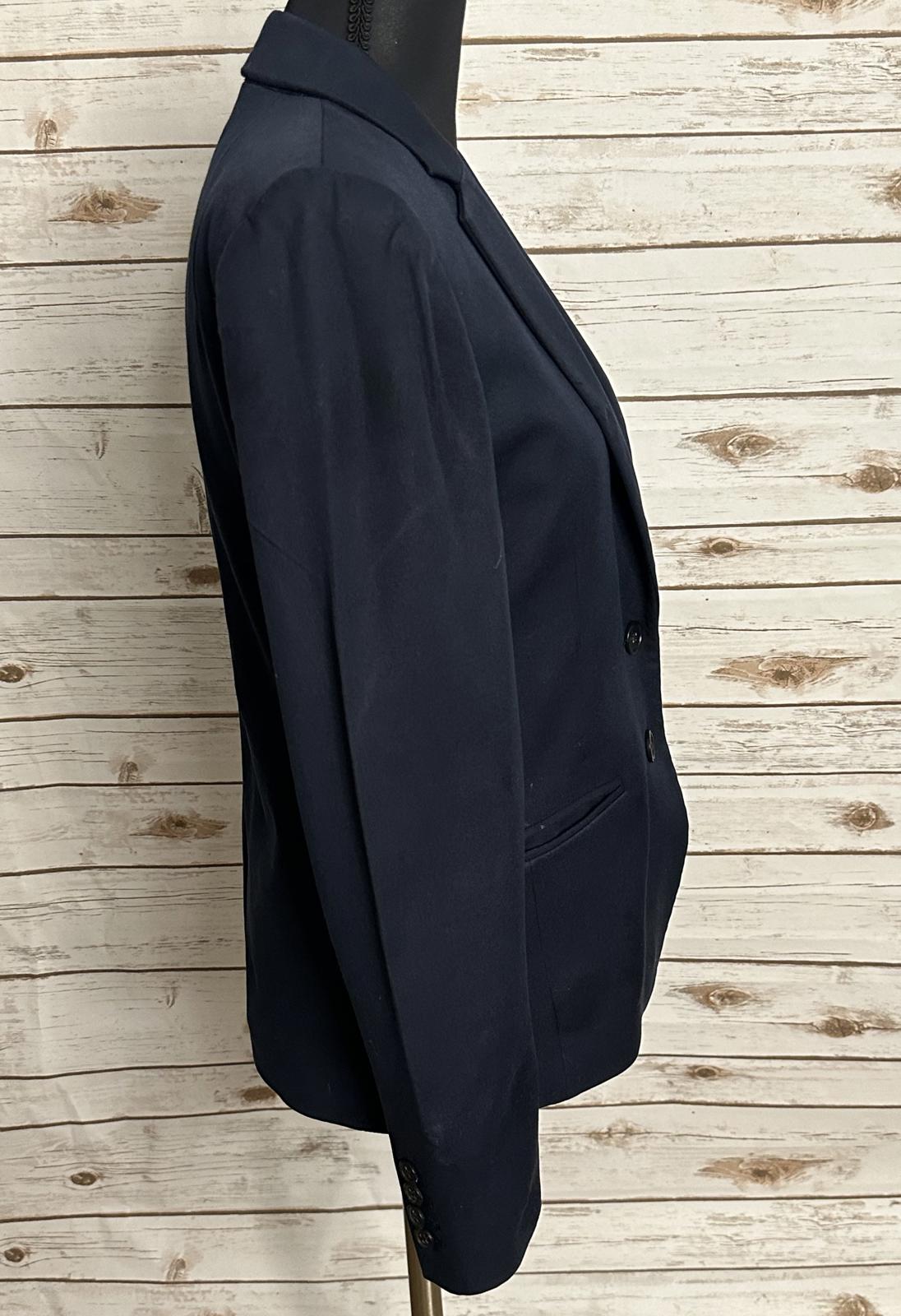 J.Crew classic navy blue cotton single-breasted Thompson blazer Size 2