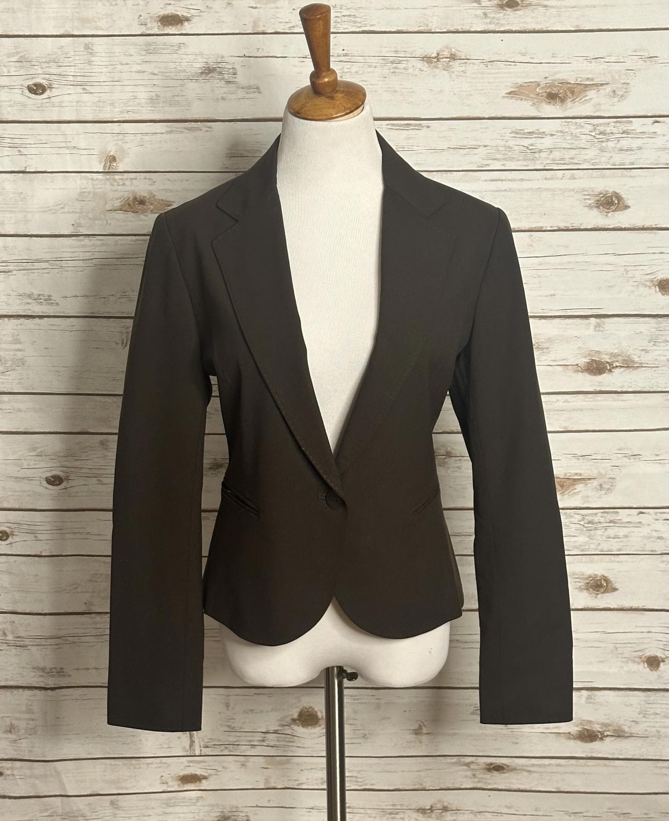 Lafayette 148 corpcore office siren brown wool single-breasted blazer Size 10
