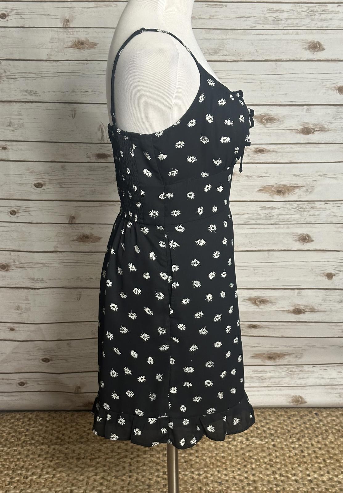 Abercrombie & Fitch Y2K floral spaghetti strap empire waist mini dress Size L