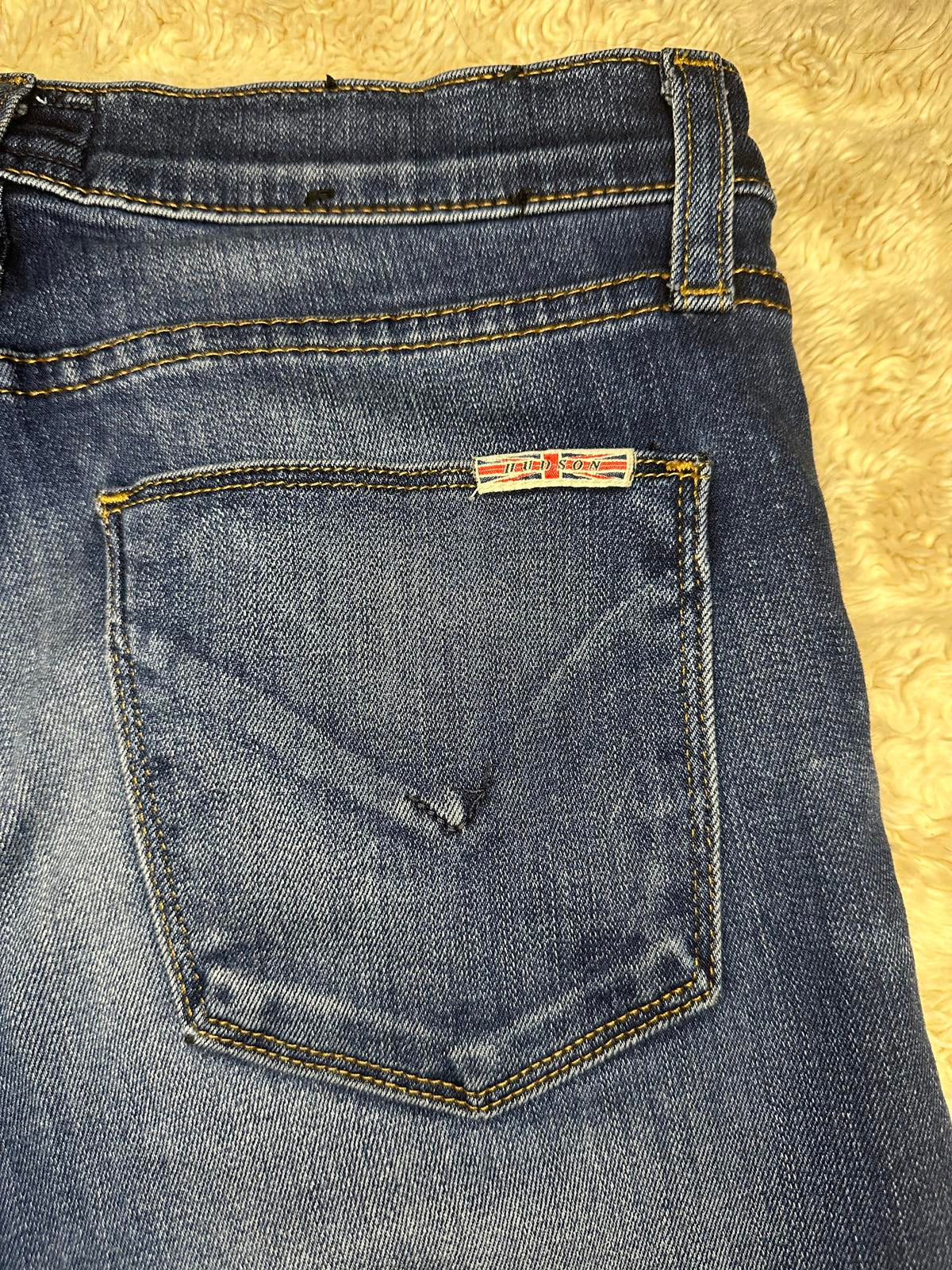 Hudson Nico Midrise Super Skinny jeans Size 25