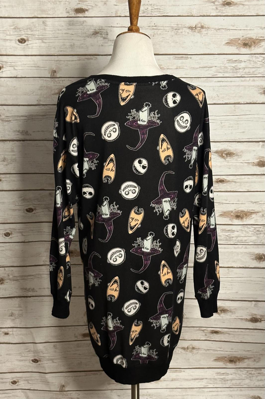 Disney The Nightmare Before Christmas knit pullover top/sleep shirt Size Medium