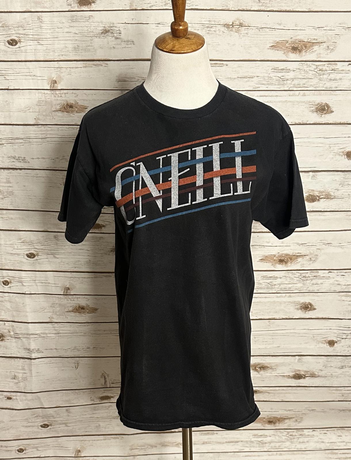 O'Neill black cotton short sleeve graphic t-shirt Size Medium