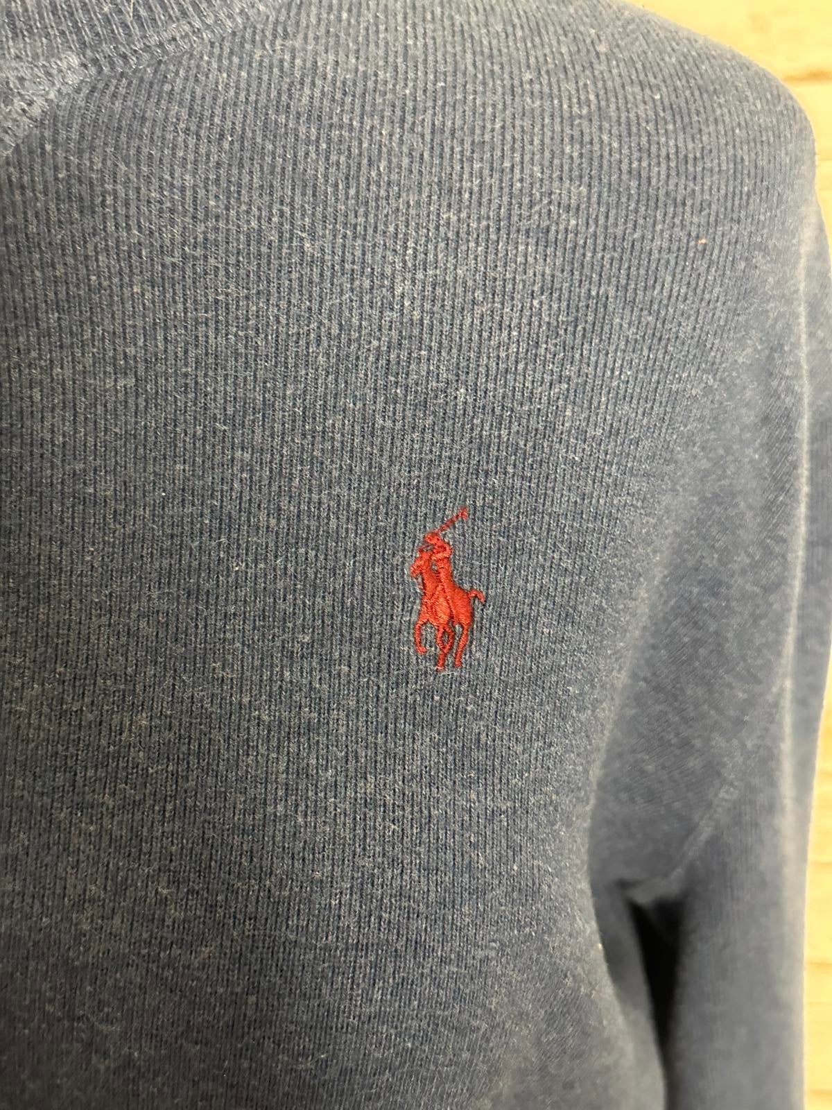 Vintage classic Polo by Ralph Lauren cotton crew neck pullover sweater Size M