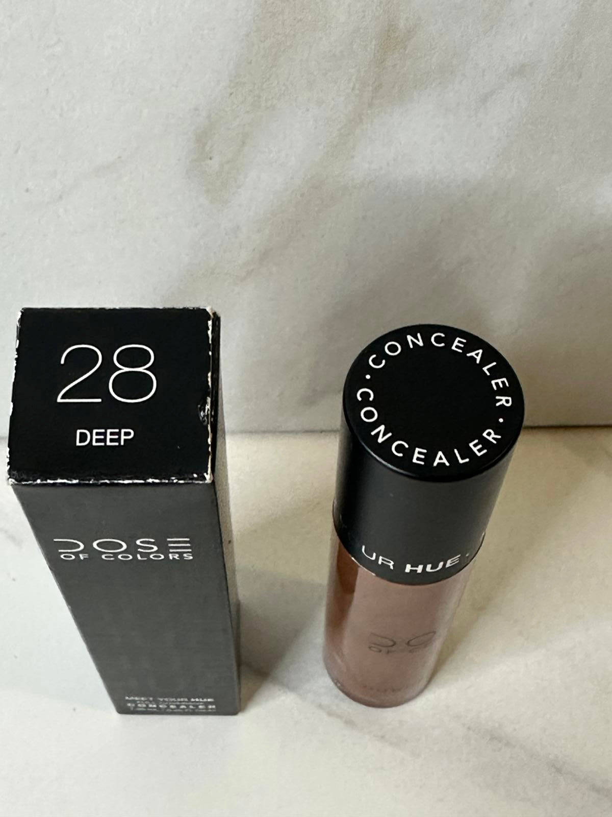 Dose of Color Meet Your Hue full coverage concealer - 28 Deep