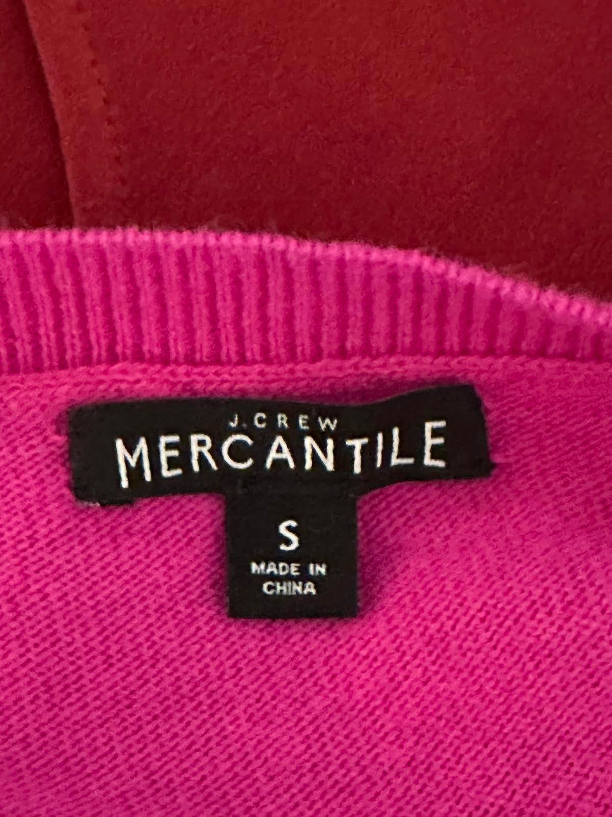 J.Crew Mercantile Teddie cotton/wool crew neck long sleeve sweater Size Small
