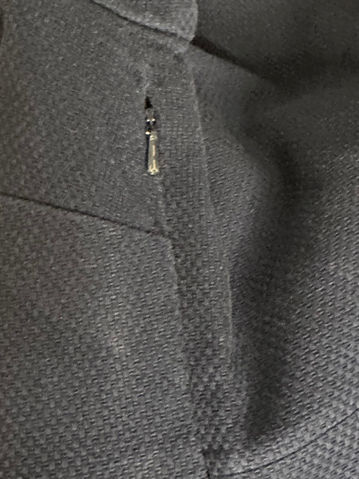 Boden navy blue office siren cotton frayed trimmed textured sheath dress Size 16