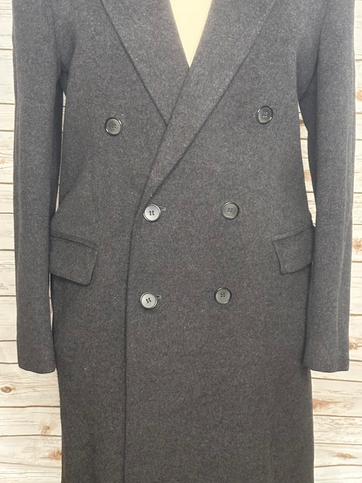 Vintage Pucci cashmere-wool double-breasted long coat 40L