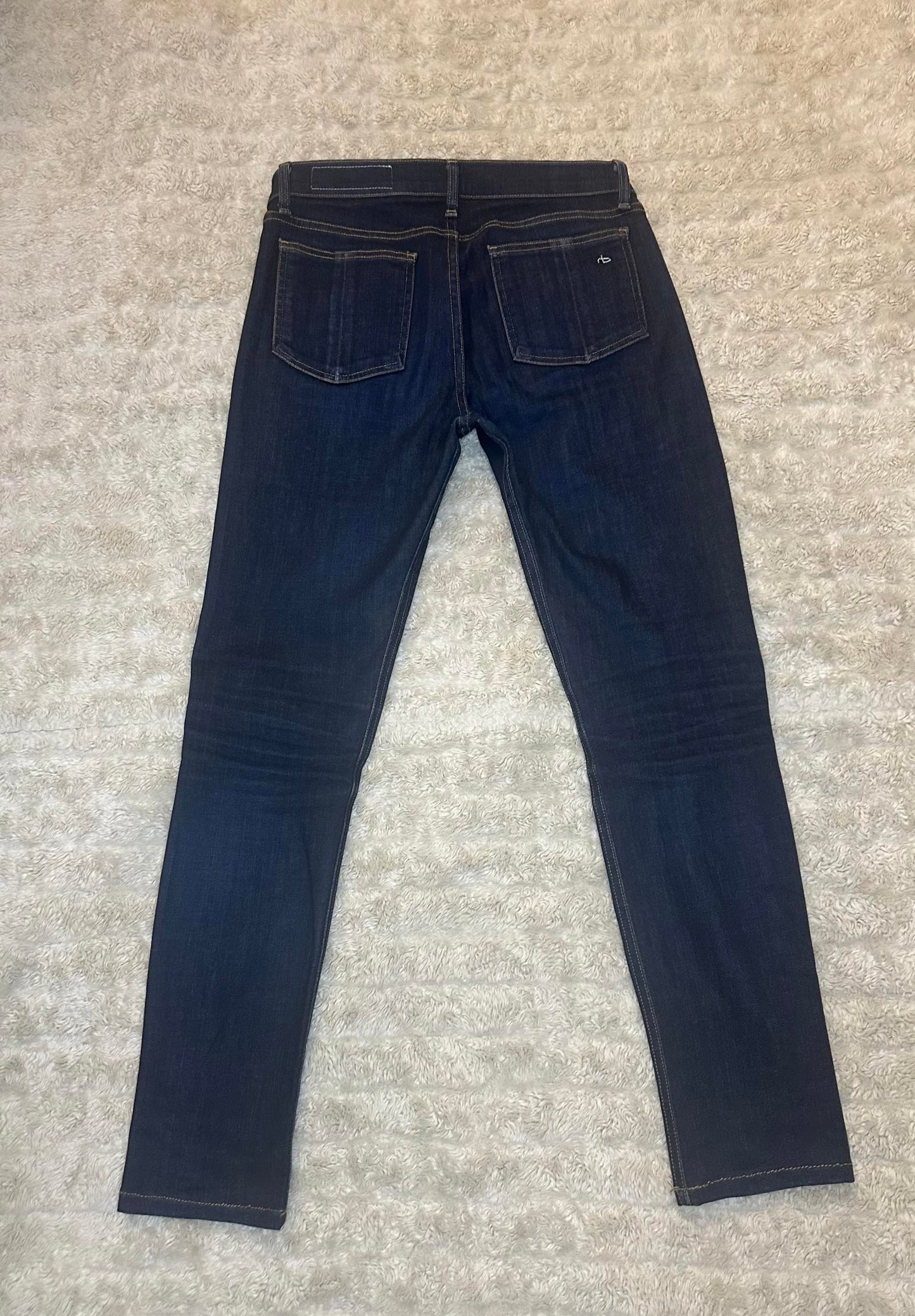 rag & bone dark wash High Rise Skinny denim jeans Size 28