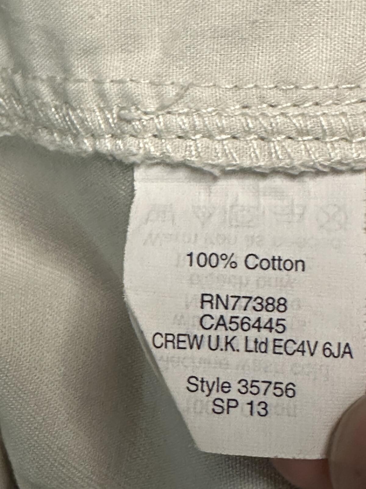 J.Crew Women's stone cotton chino shorts Size 0 relaxed fit classic preppy