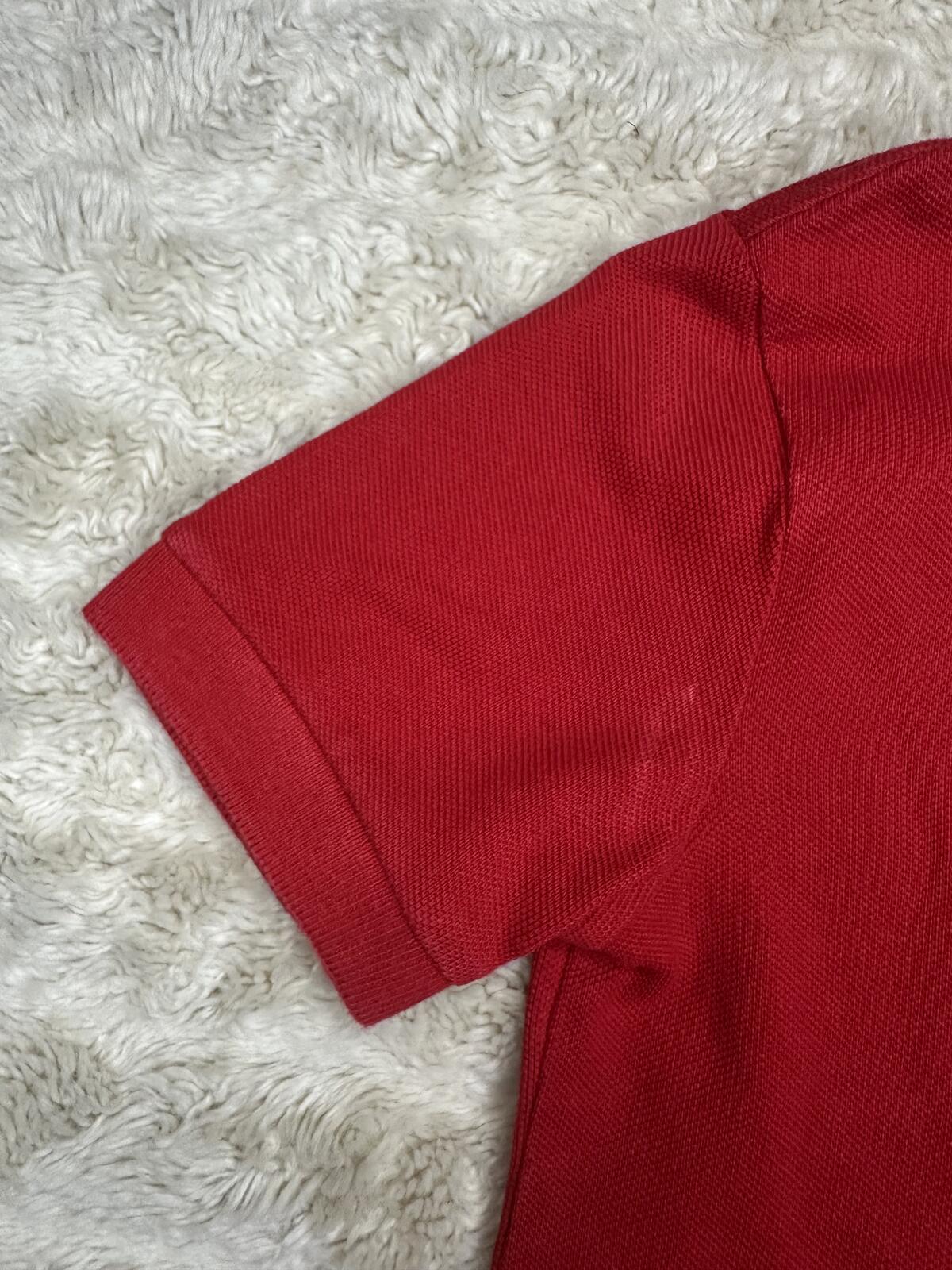 Polo Ralph Lauren red short sleeve polo shirt Size 5 classic preppy