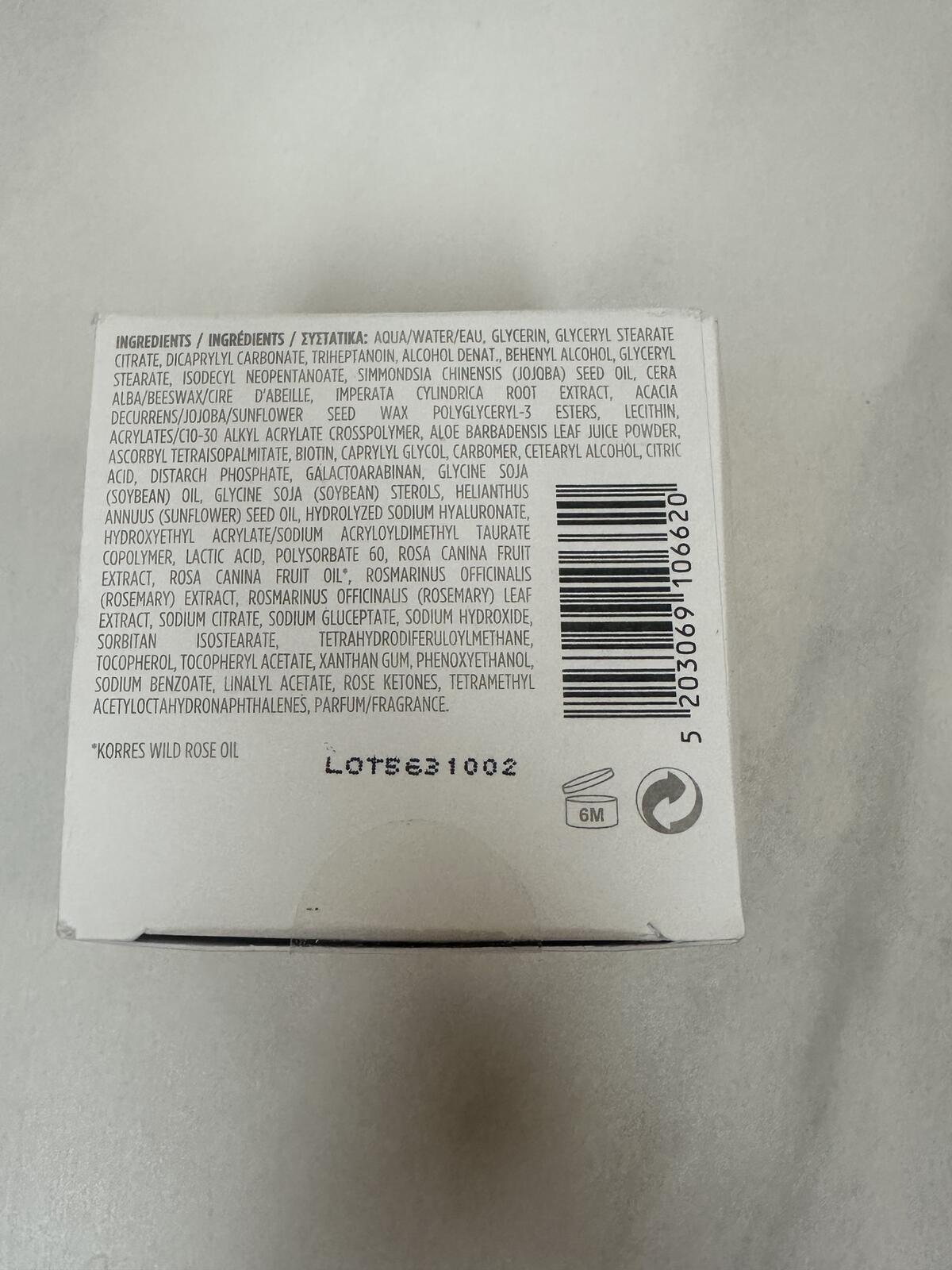 Korres Apothecary Wild Rose night brightening sleeping facial 1.35 fl oz