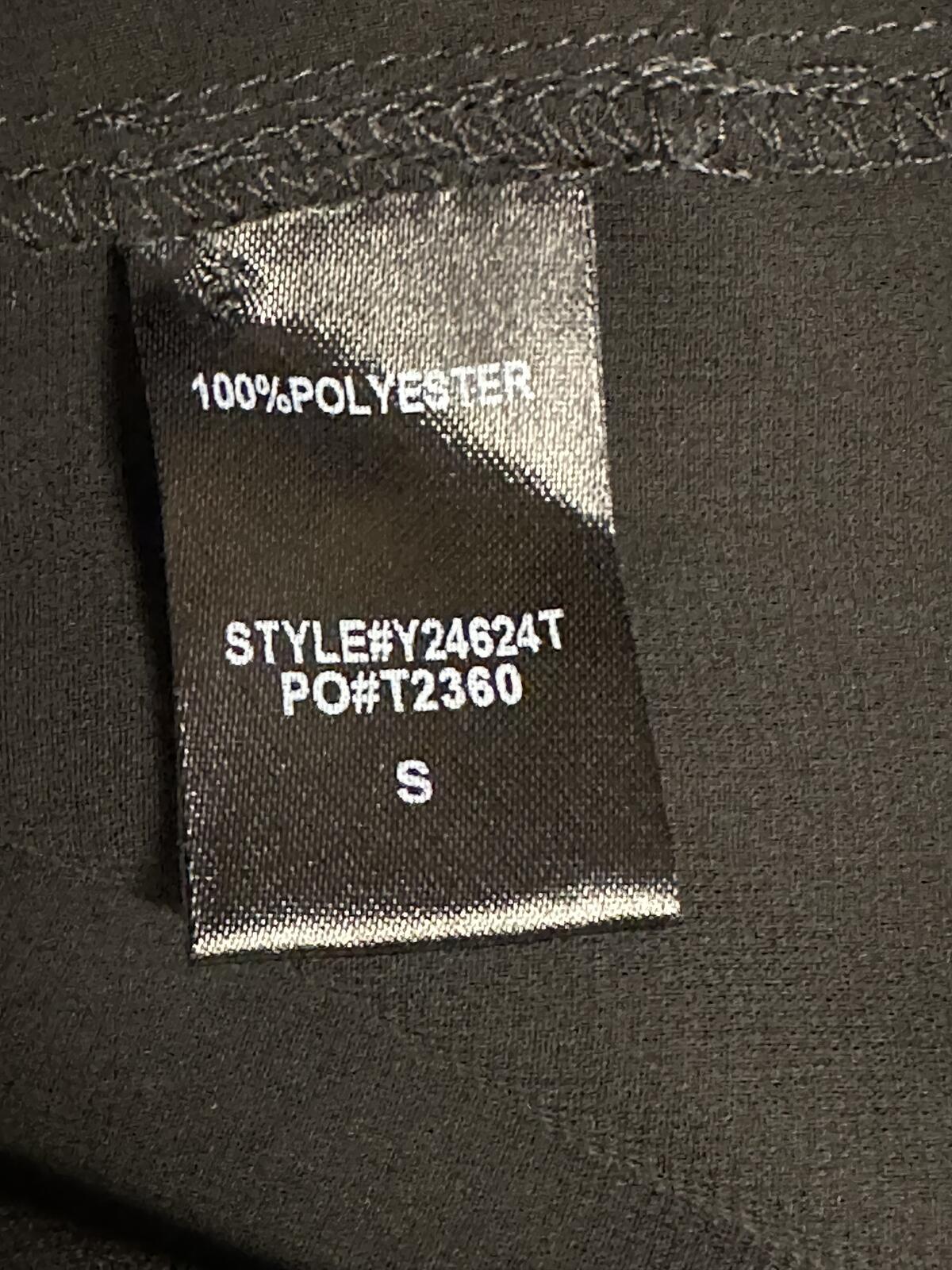 Tuckernuck black smocked sheer chiffon ruffle neck long sleeve poet blouse Small