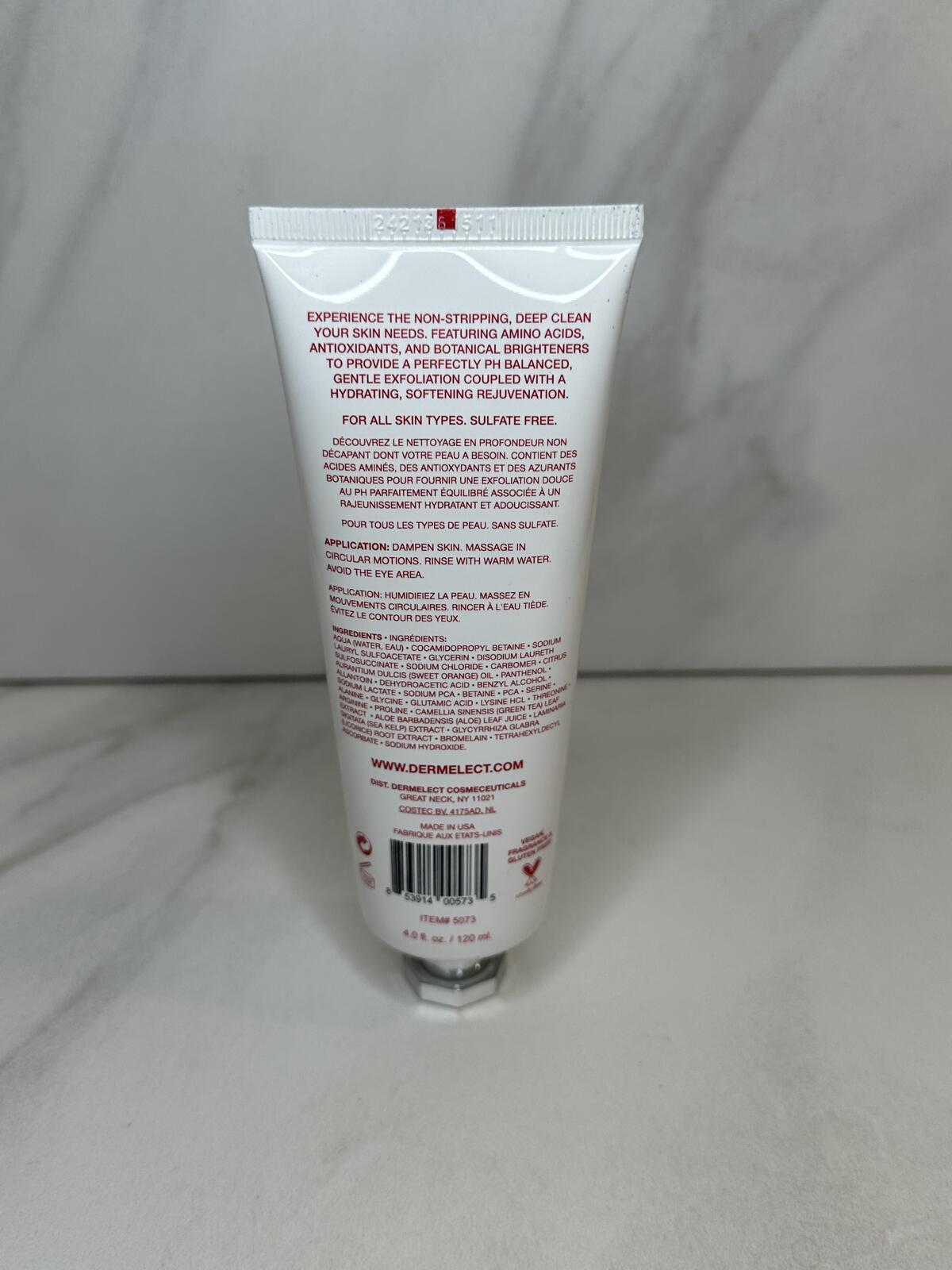 Dermelect Rapid Repair Daily Amino gel cleanser 4 fl oz