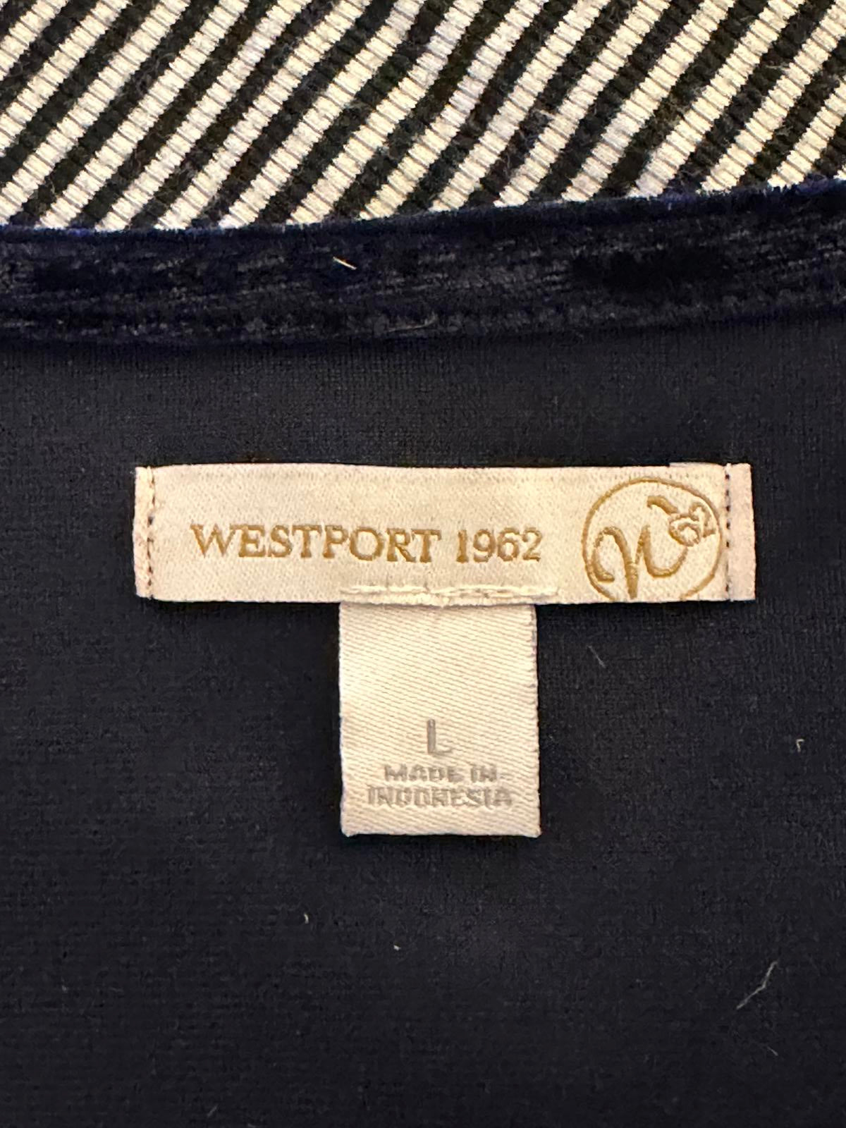 Westport 1962 navy crushed velvet whimsigoth dark fairy swing/A-line dress Large