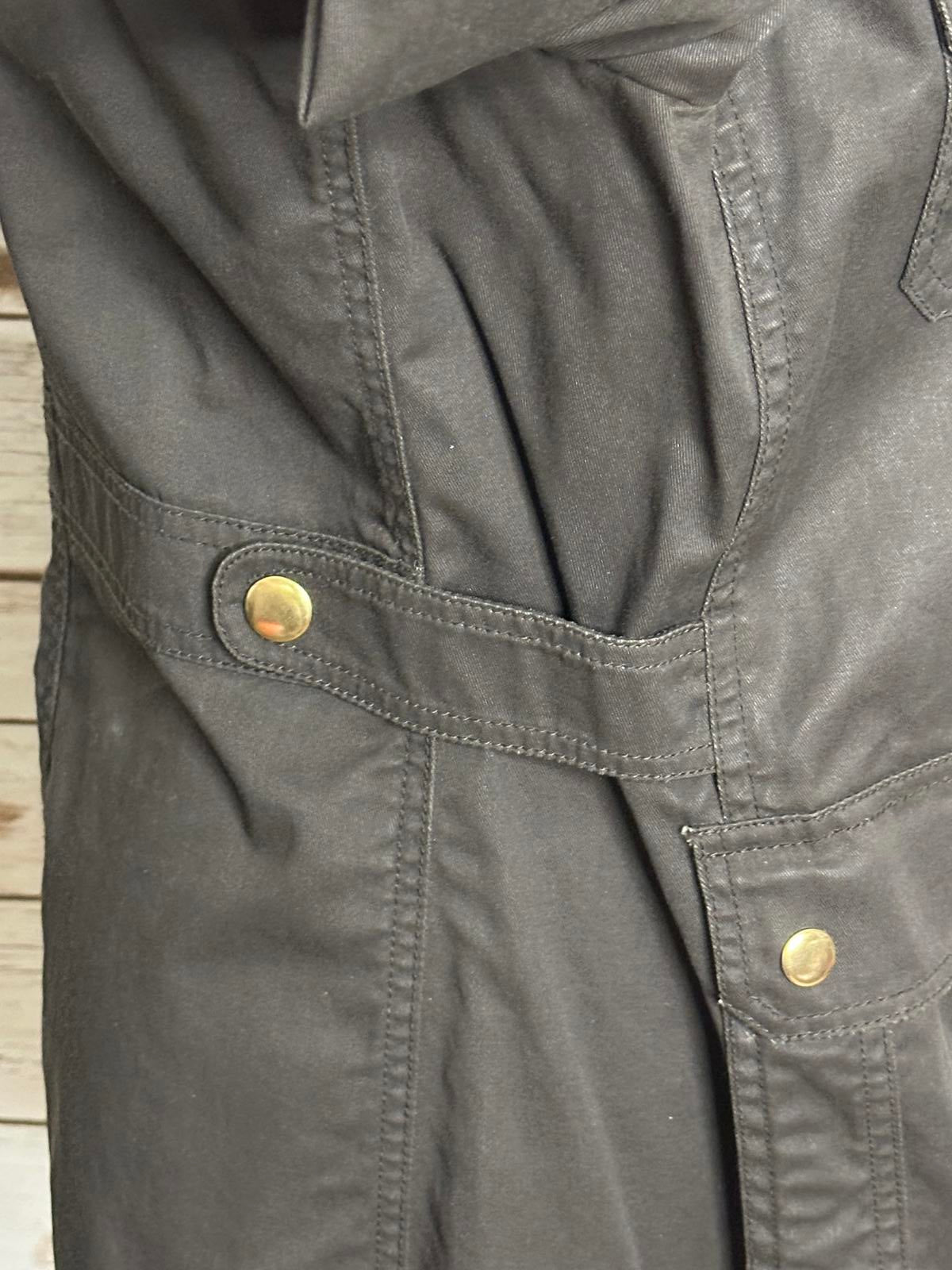 J.Crew olive green cotton relaxed boyfriend utility/field jacket Size Medium