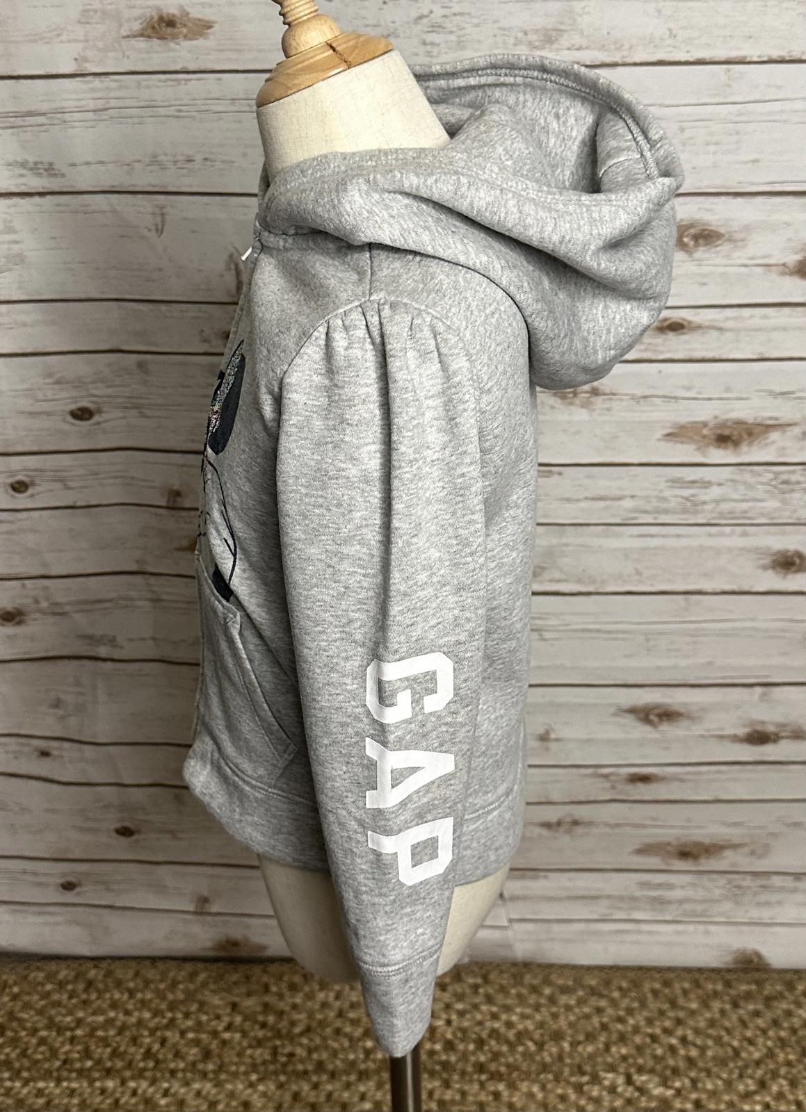 baby GAP x Disney Minnie Mouse grey zip full zip sweatshirt/hoodie Size 5 Years