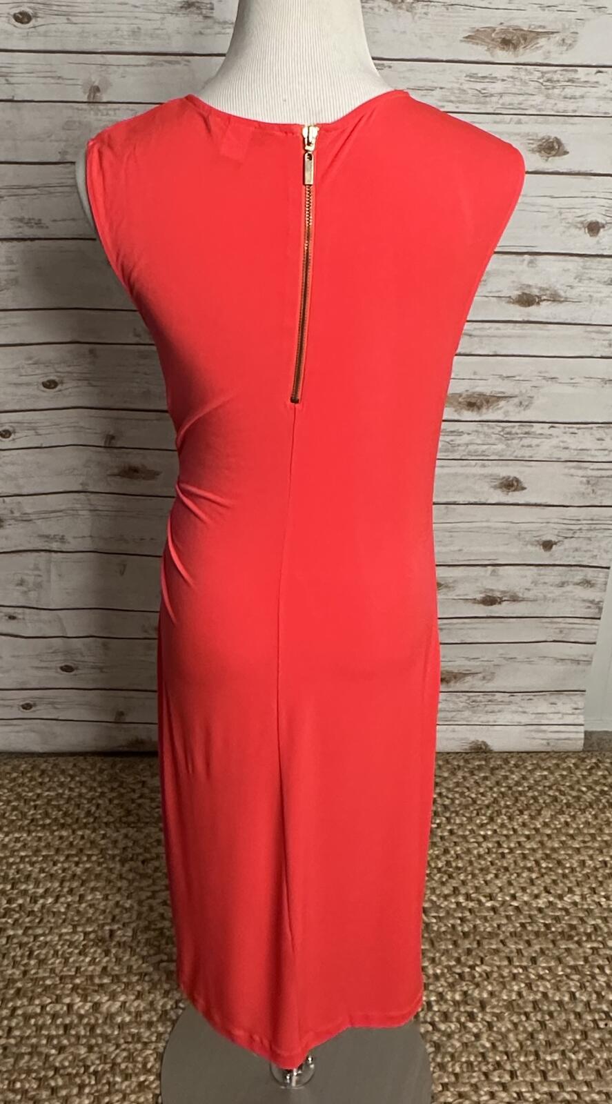 Victoria's Secret asymmetrical neckline midi jersey sheath dress Size Medium