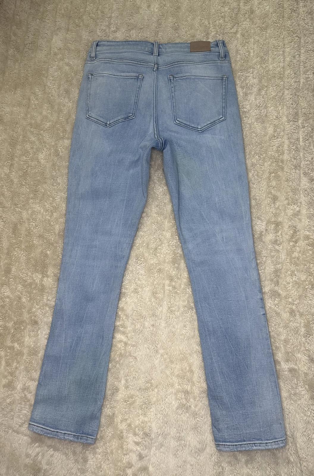 BKE Parker classic light wash high rise skinny stretch denim jeans Size 28x30