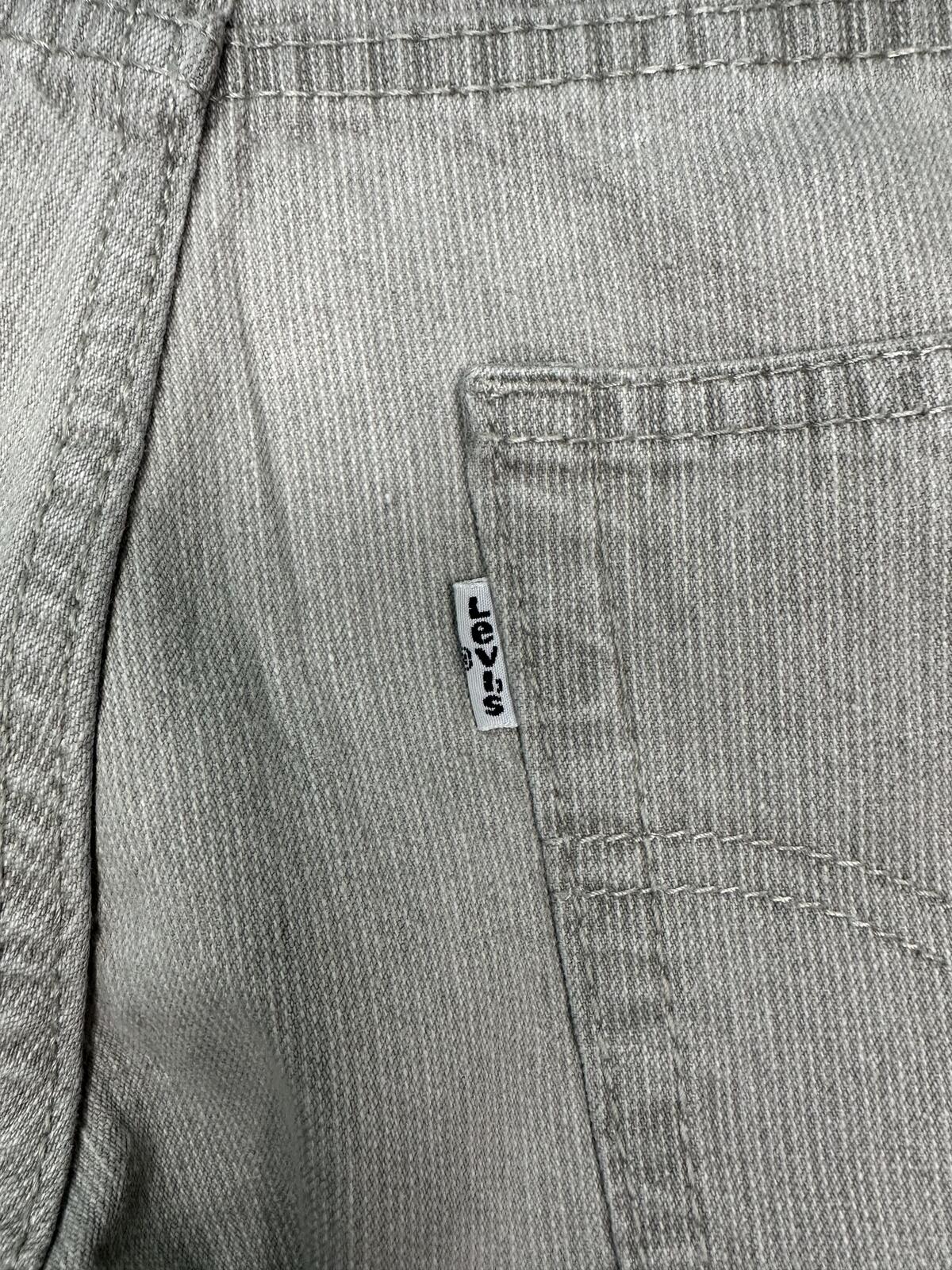 Levi's Slim Straight denim jeans 27x27/14 Reg grey modern classic minimalism