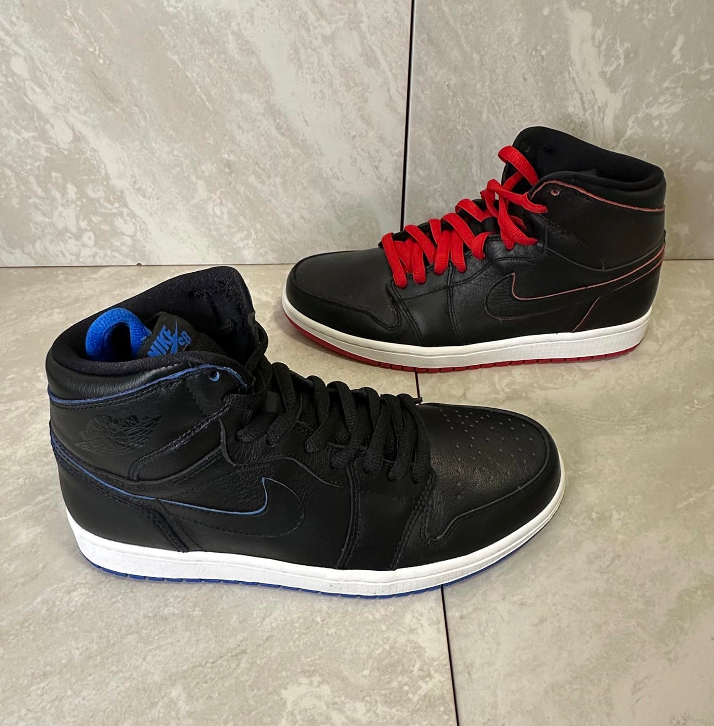 Nike SB Air Jordan 1 QS black red blue Craig Stecyk/Lance Mountain 2014 Size 9