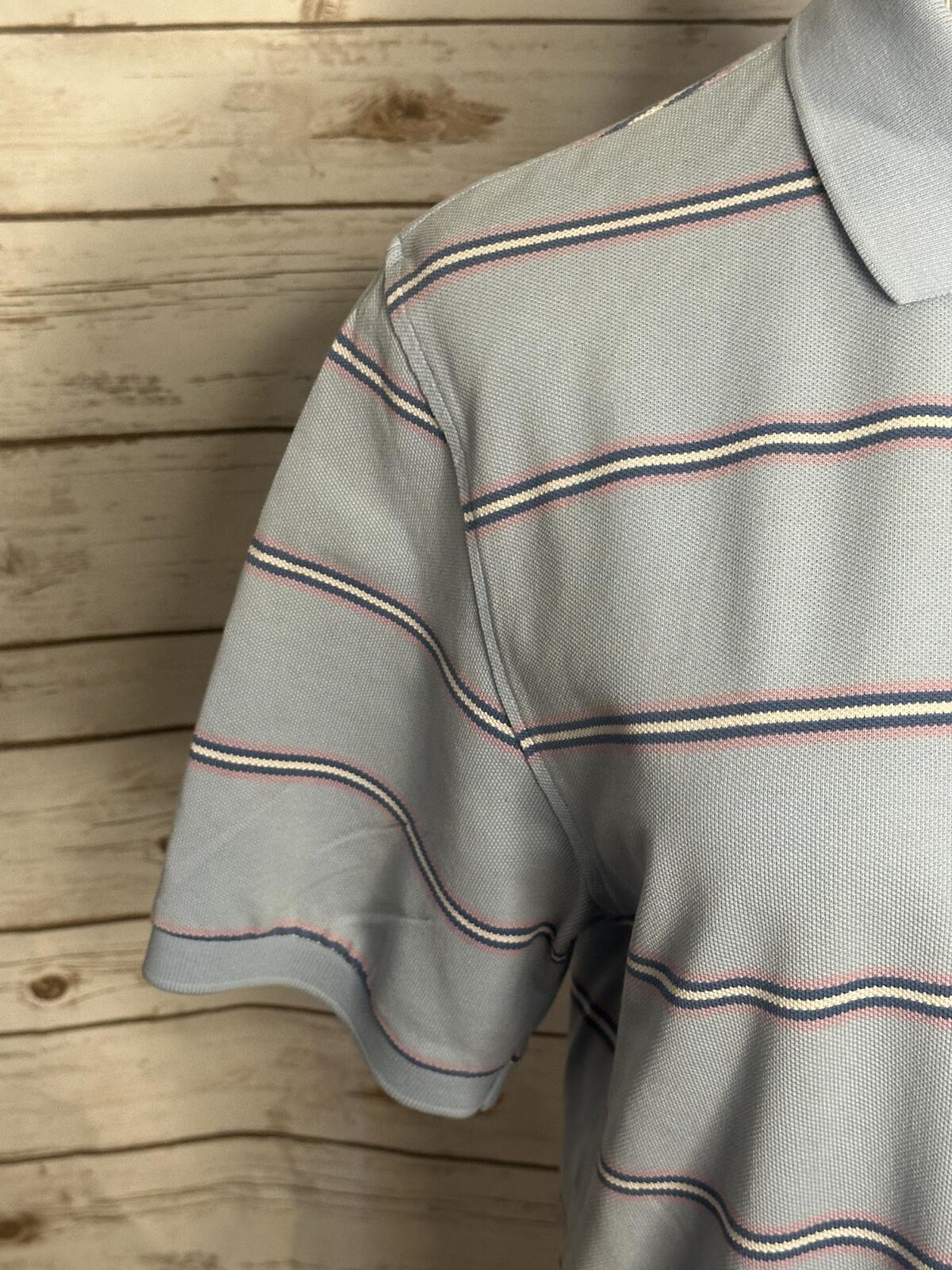 Brooks Brothers blue short sleeves Original Fit Performance polo shirt Medium