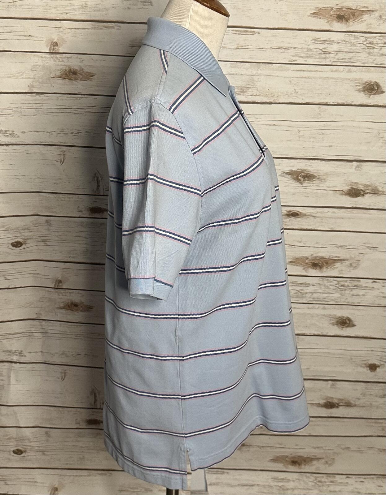 Brooks Brothers blue short sleeves Original Fit Performance polo shirt Medium