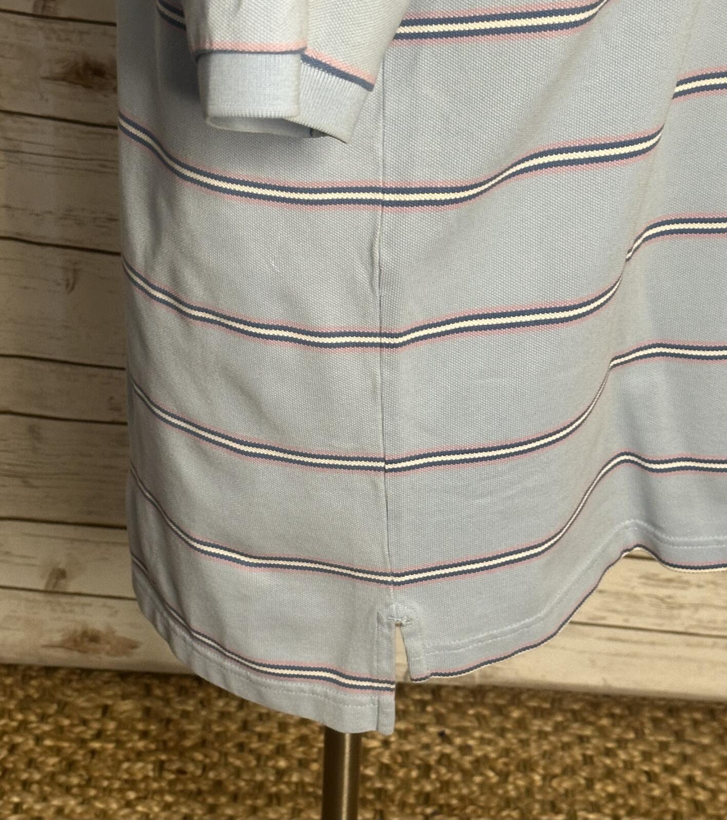 Brooks Brothers blue short sleeves Original Fit Performance polo shirt Medium