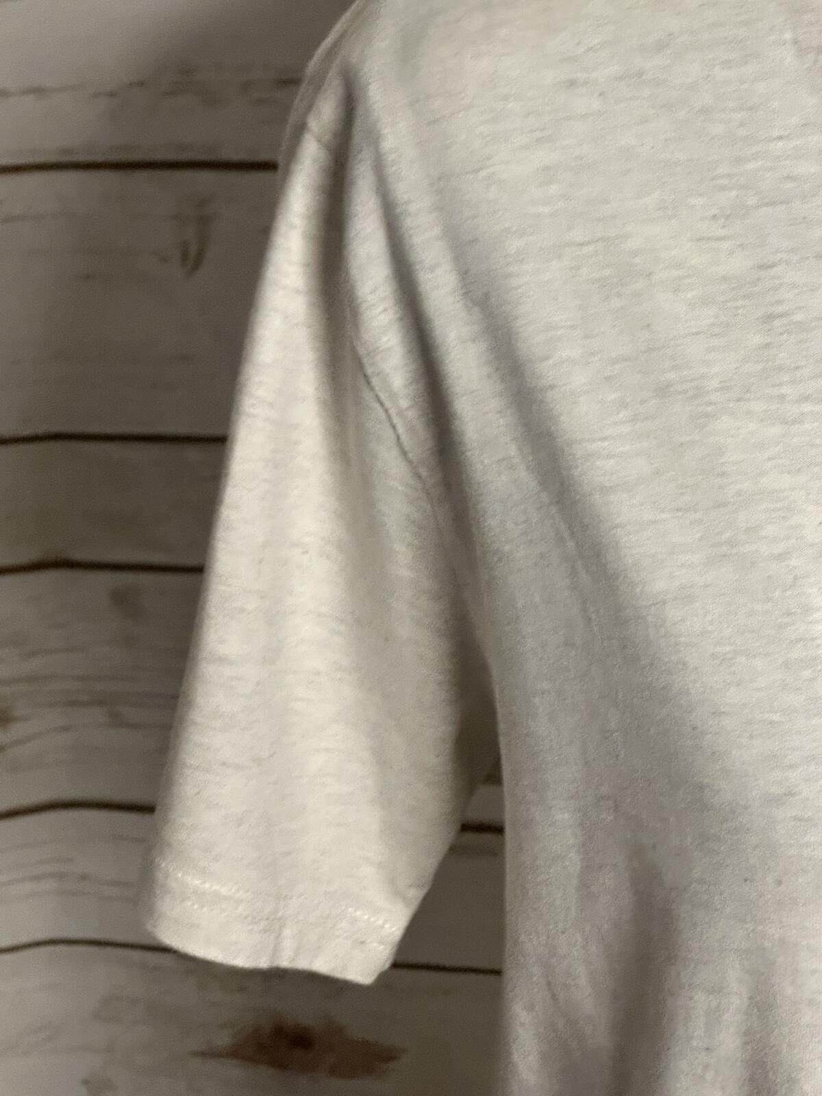 Polo Ralph Lauren cream cotton short sleeve V-neck t-shirt Youth L (14-16)