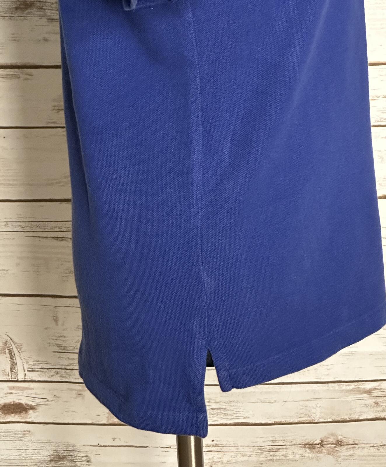 Polo Ralph Lauren blue cotton short sleeve polo shirt Size Youth L(14-16) preppy