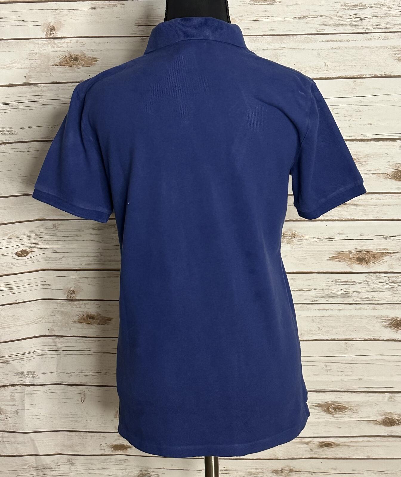 Polo Ralph Lauren blue cotton short sleeve polo shirt Size Youth L(14-16) preppy