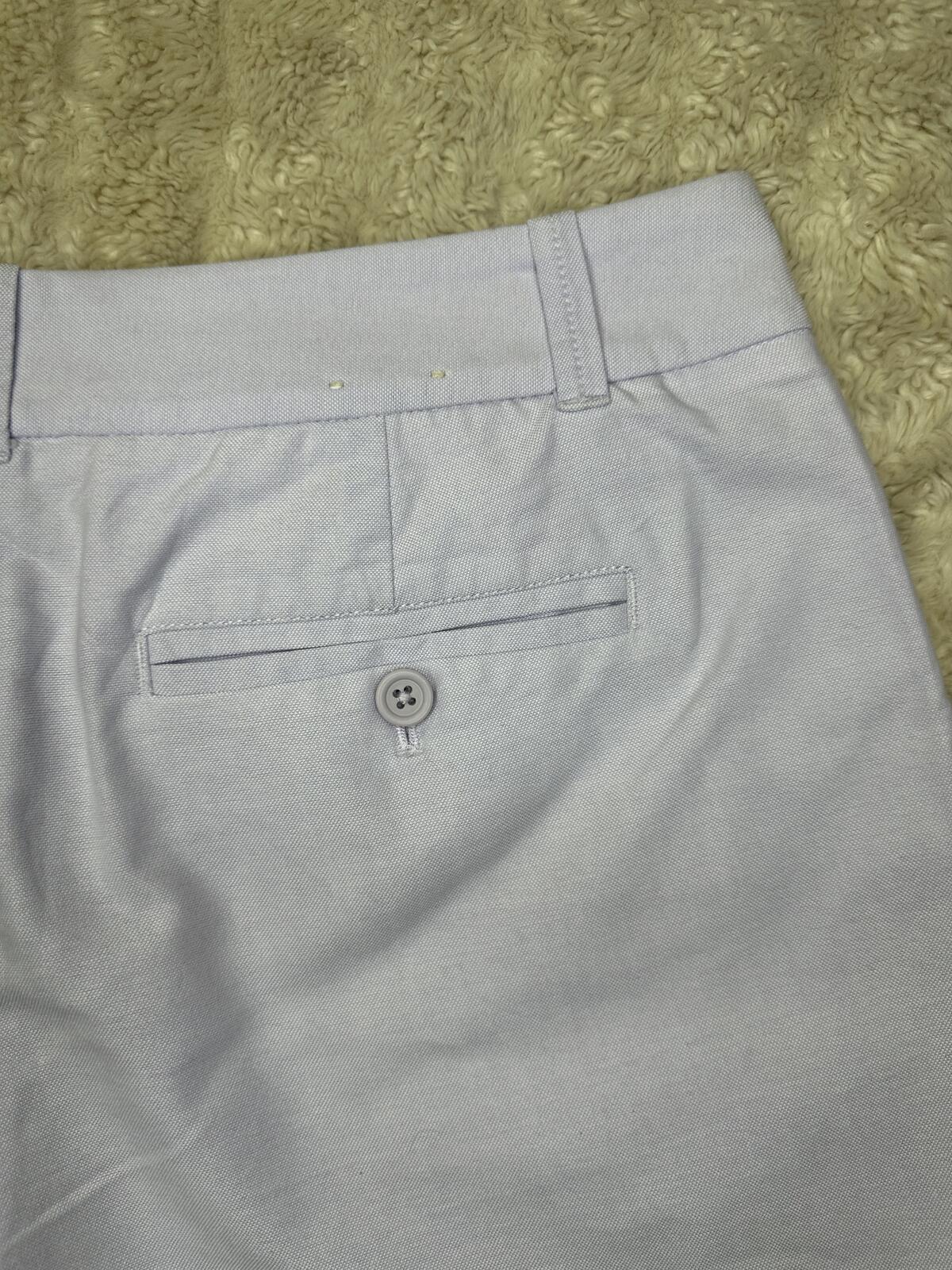J.Crew Women's cotton chino shorts Size 6 lavender mid-rise classic preppy