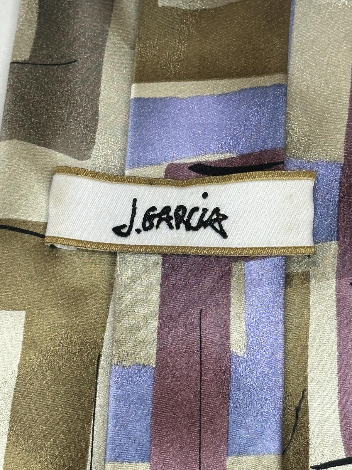 Vintage J. Garcia Limited Edition Space Container 100% silk tie art to wear