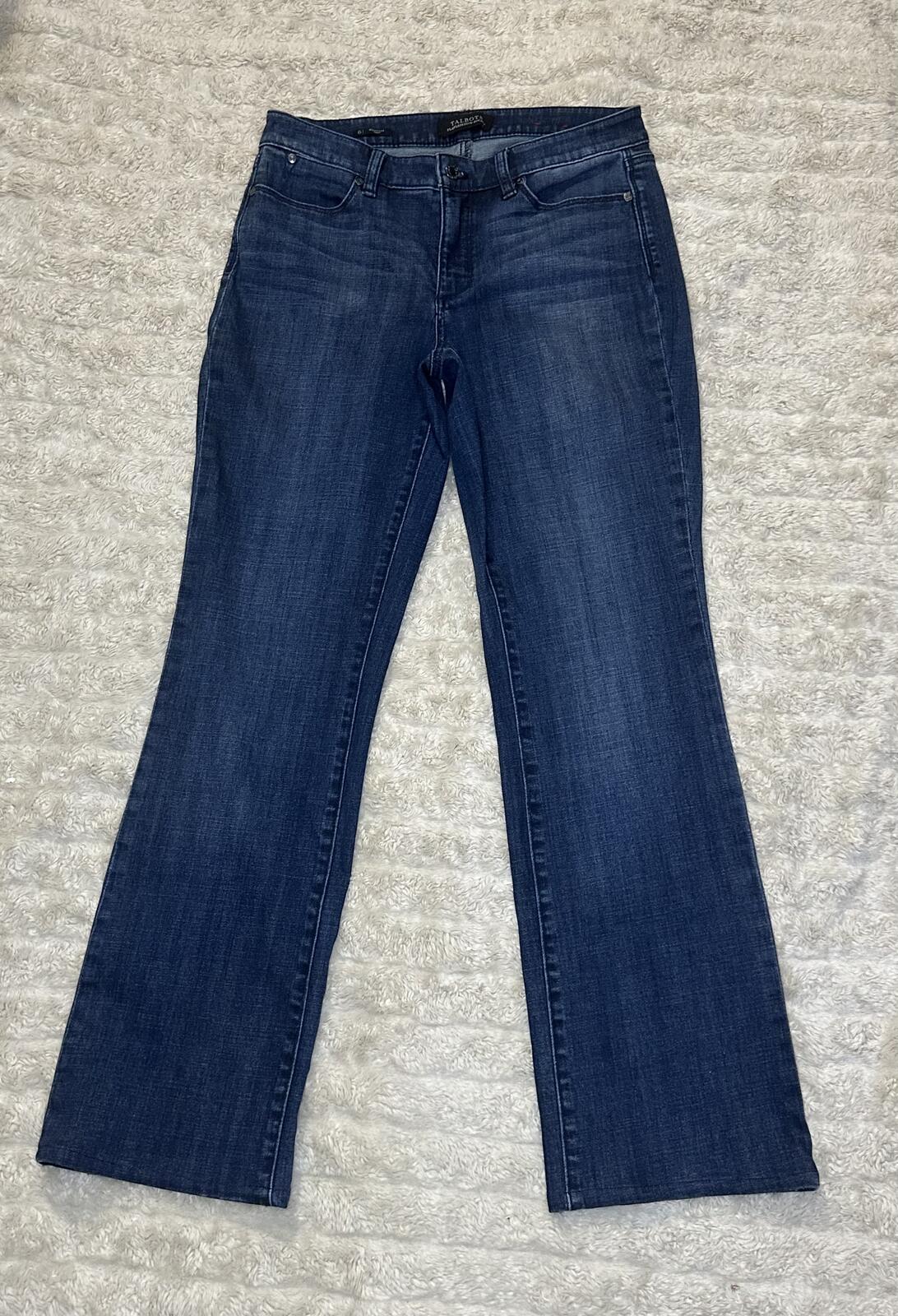 Talbots Flawless Five Pocket bootcut curvy medium wash denim jeans Size 6