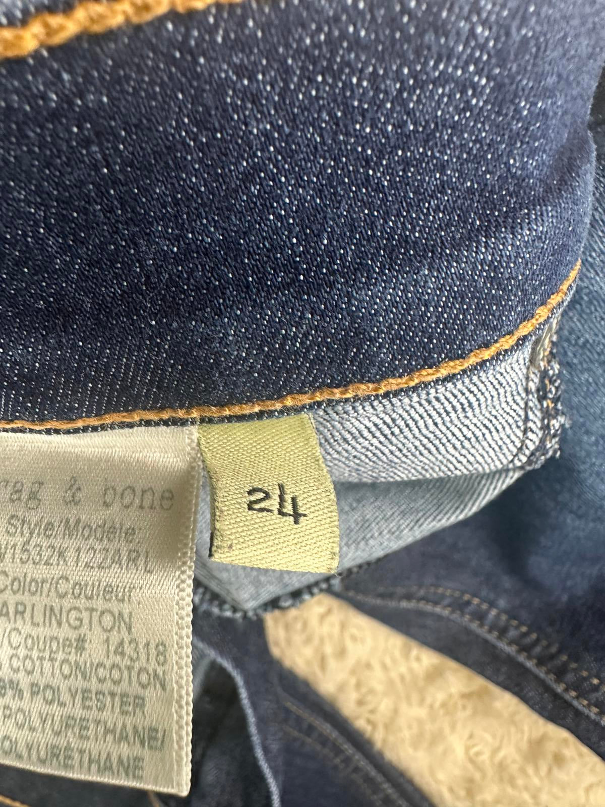 rag & bone 10" skinny jeans Size 24