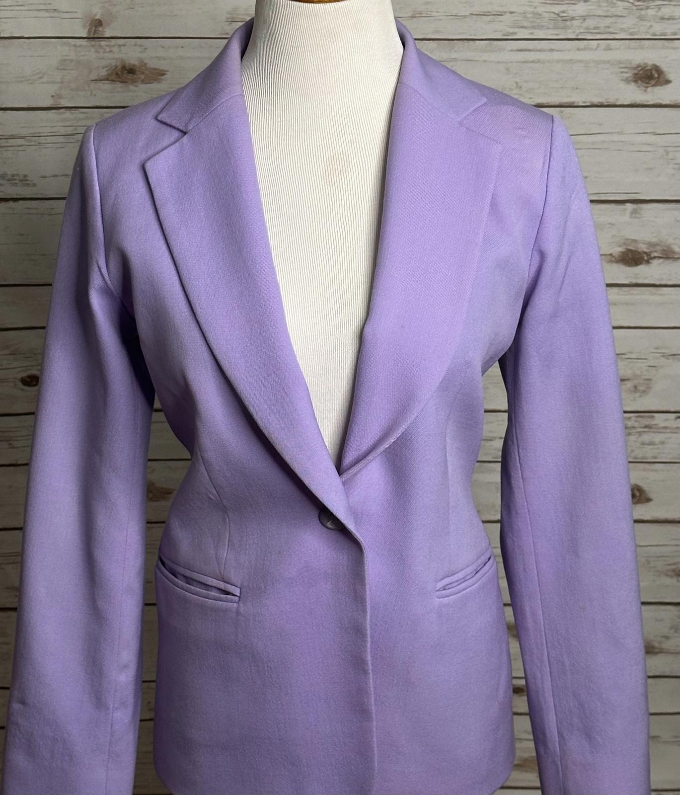 Pendleton Petite classic corpcore lt purple wool single-breasted blazer Size 10