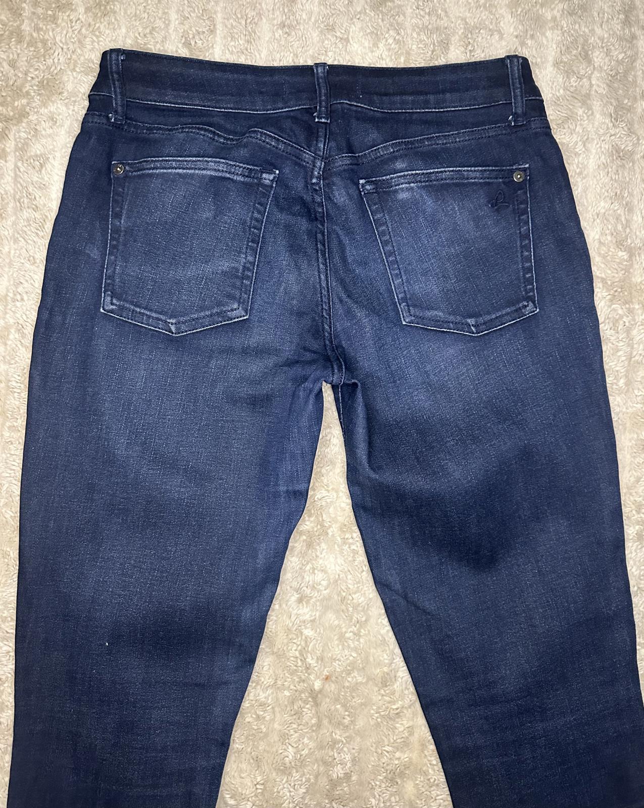 DL1961 classic dark wash Margaux Instasculpt ankle skinny jeans Size 28