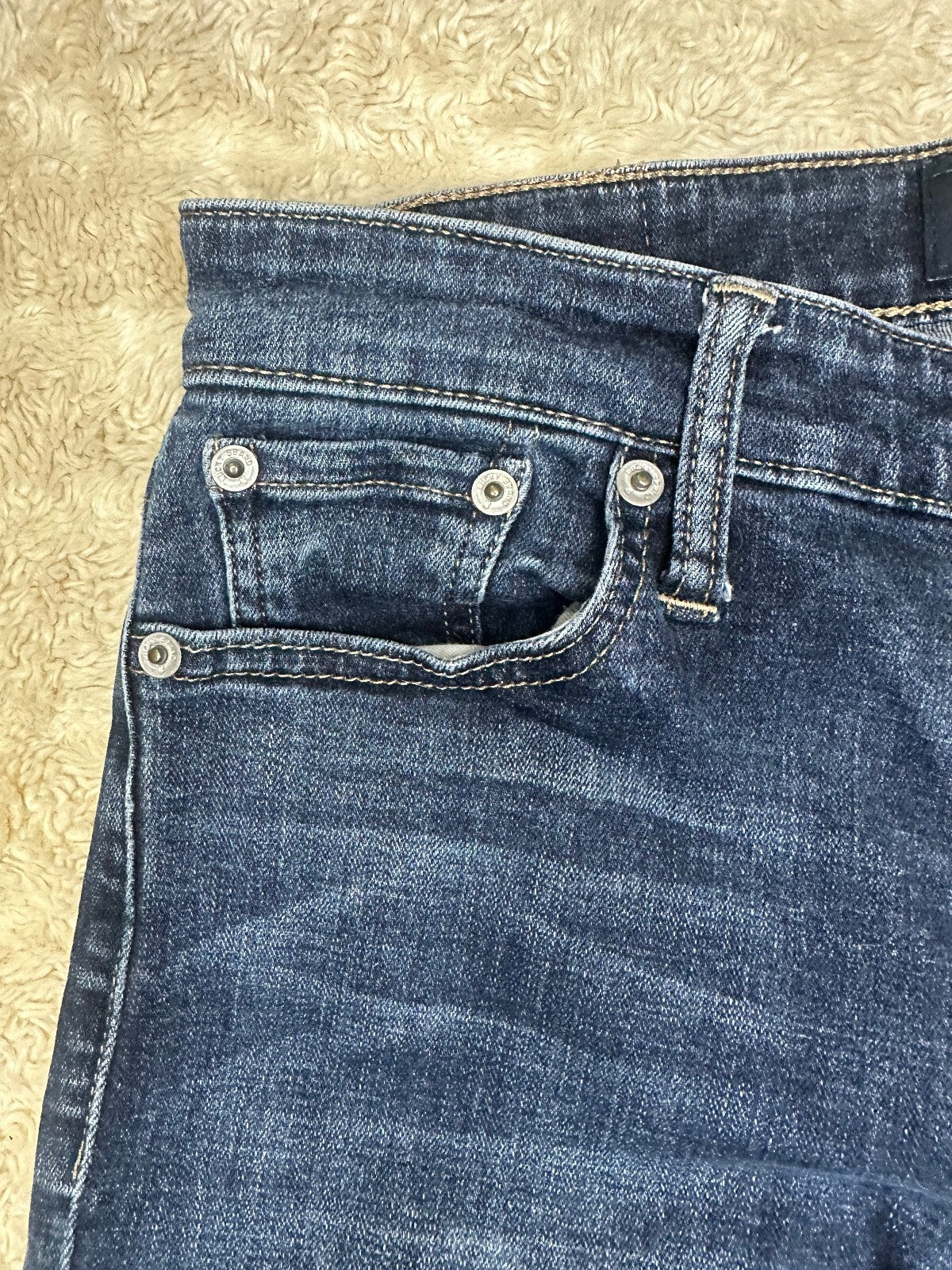 Lucky Brand Sweet Boot dark wash mid-rise bootcut stretch denim jeans Size 2/26