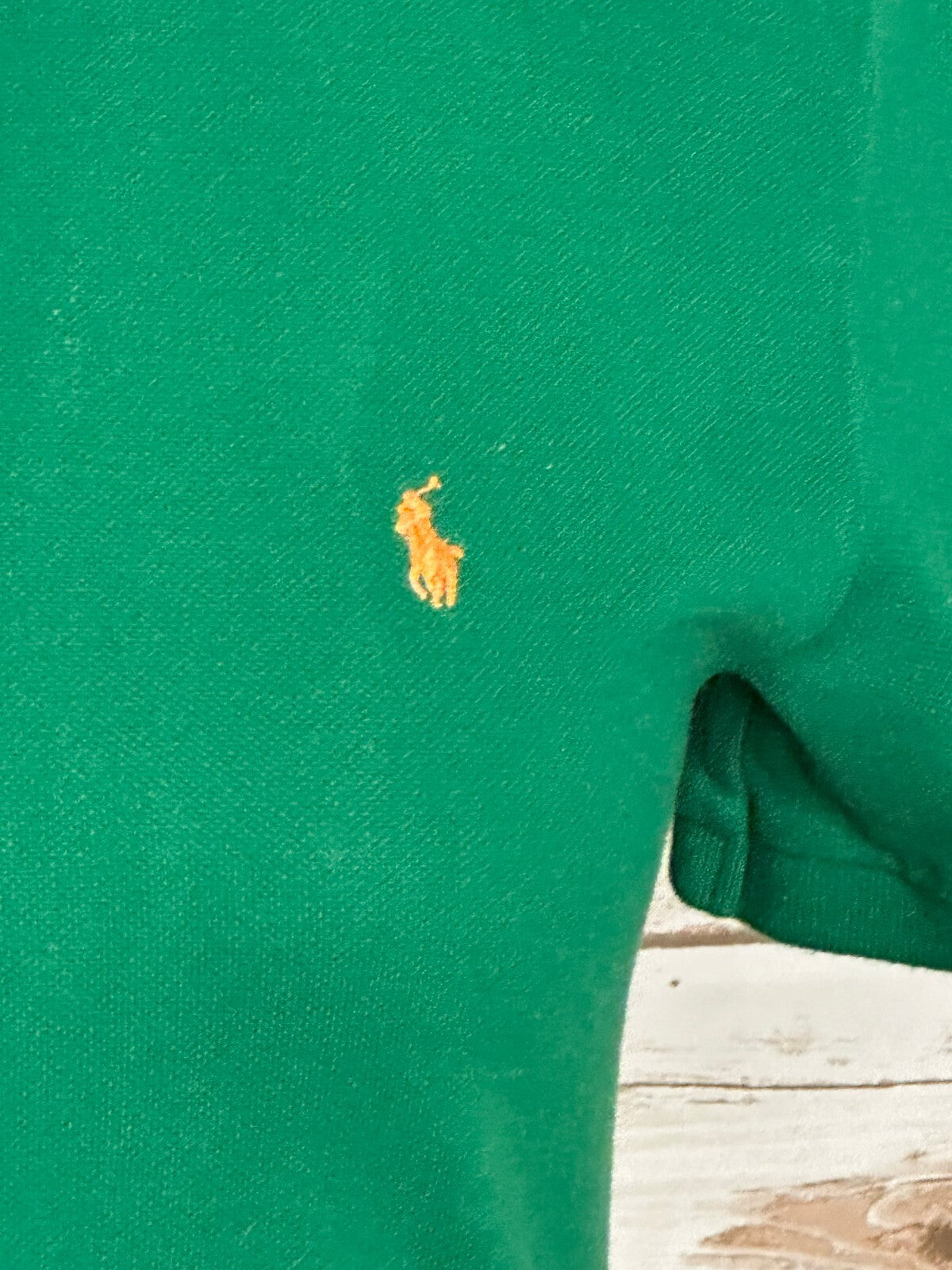 Polo Ralph Lauren kelly green short sleeve cotton polo shirt L(14-16) preppy