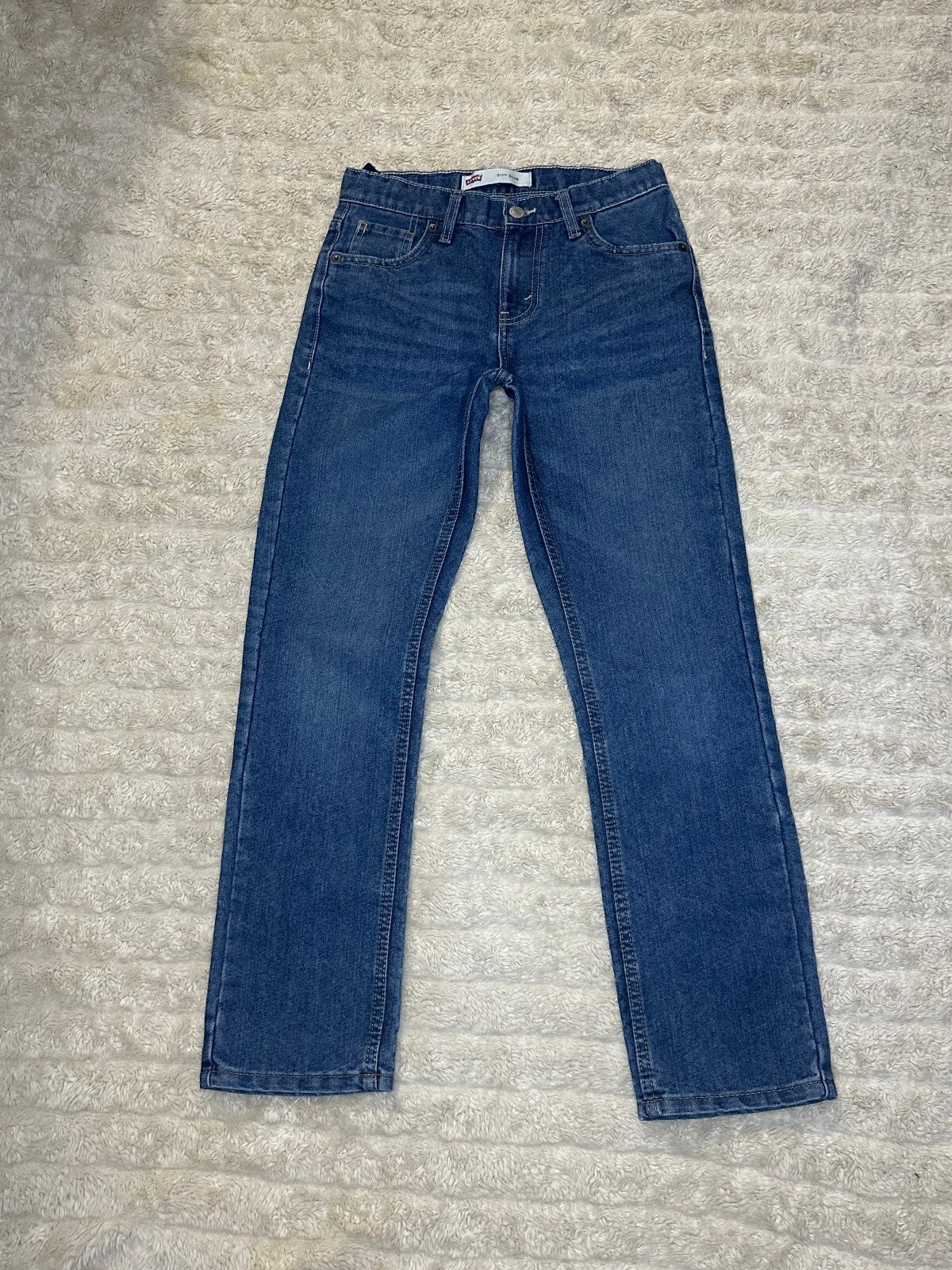 Levi's 511 Slim medium wash stretch denim jeans Youth 14Reg W27 L29/ Women XS/S