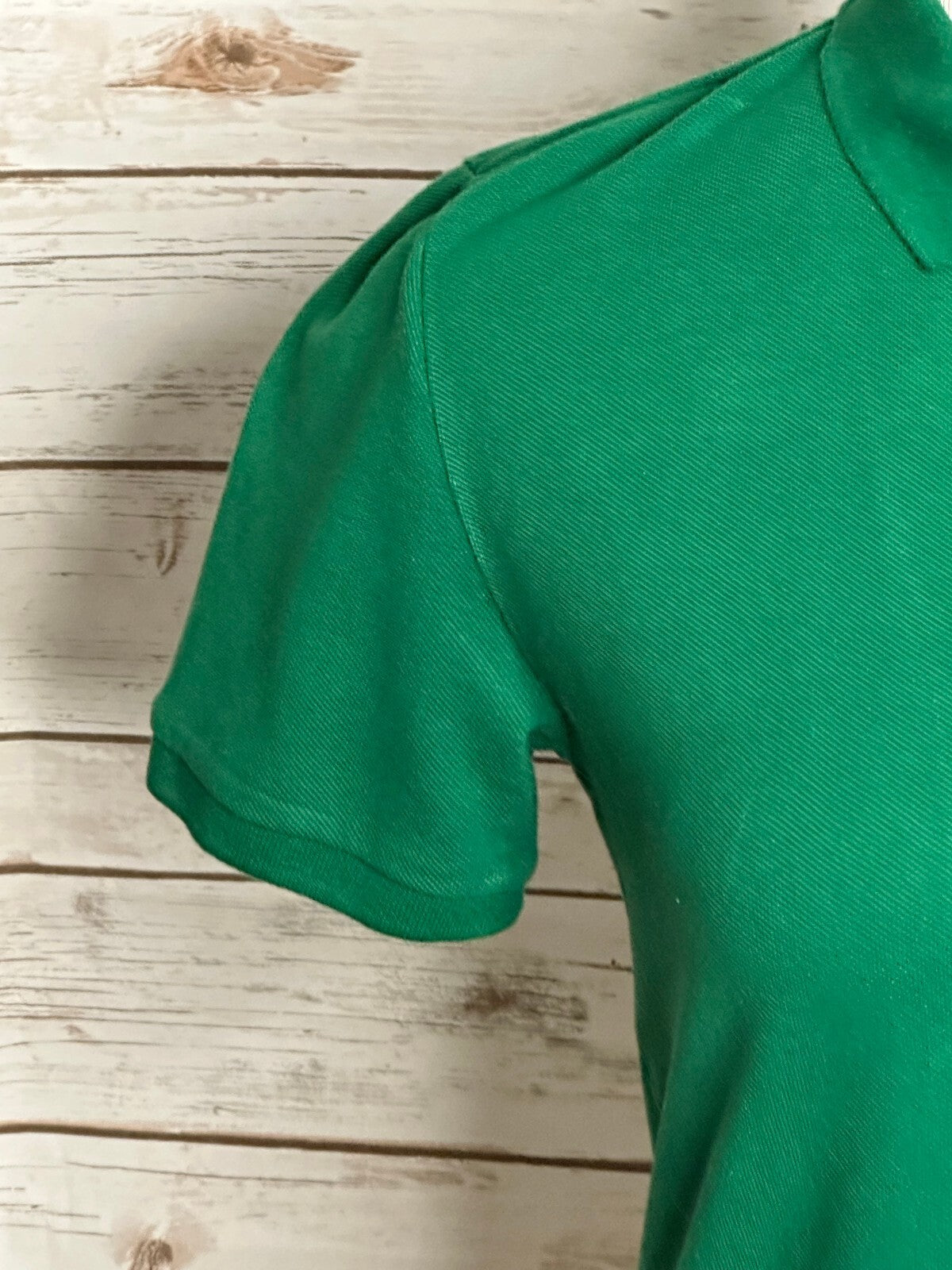 Polo Ralph Lauren kelly green short sleeve cotton polo shirt L(14-16) preppy