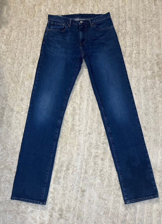 GAP Straight Gapflex medium wash straight leg denim jeans Size 30x32 normcore