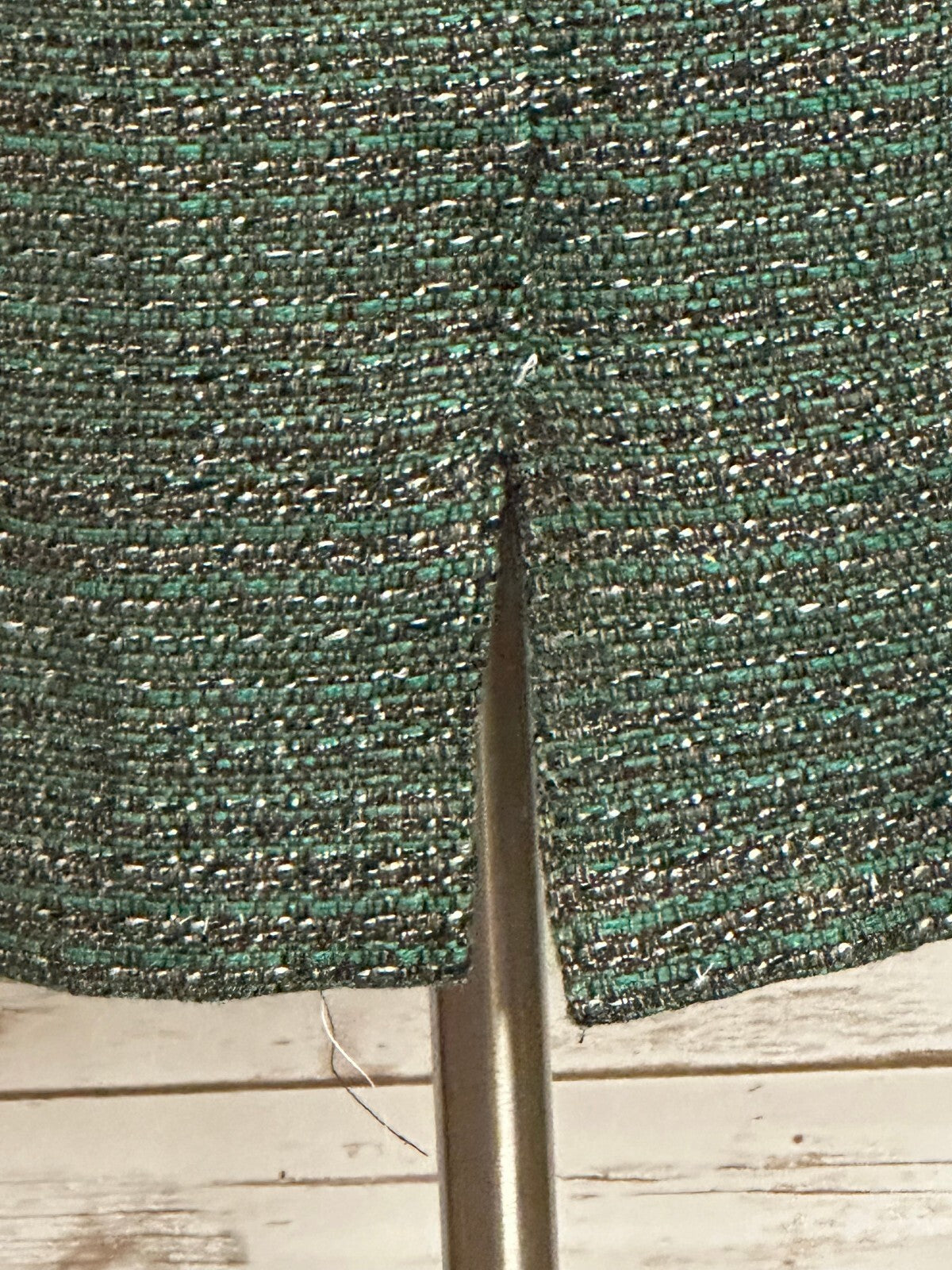 The Limited Collection green brown tweed pencil skirt Size 0 office siren preppy